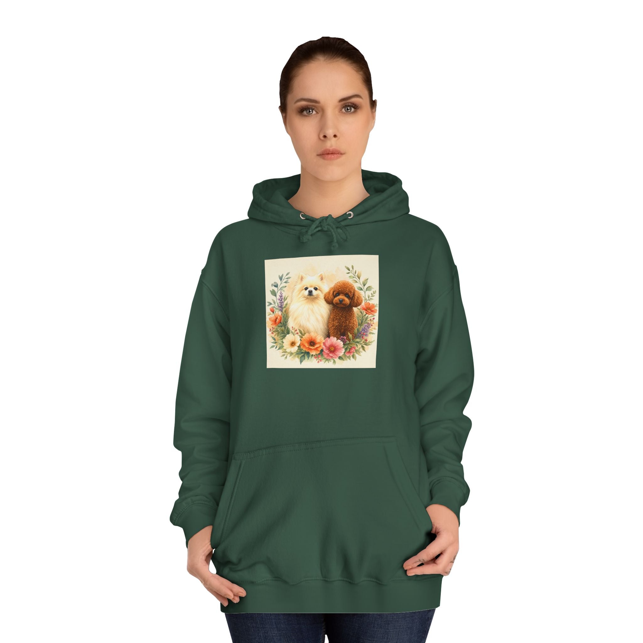 Personalisierter Unisex Hoodie mit Haustier – Flora & Fauna