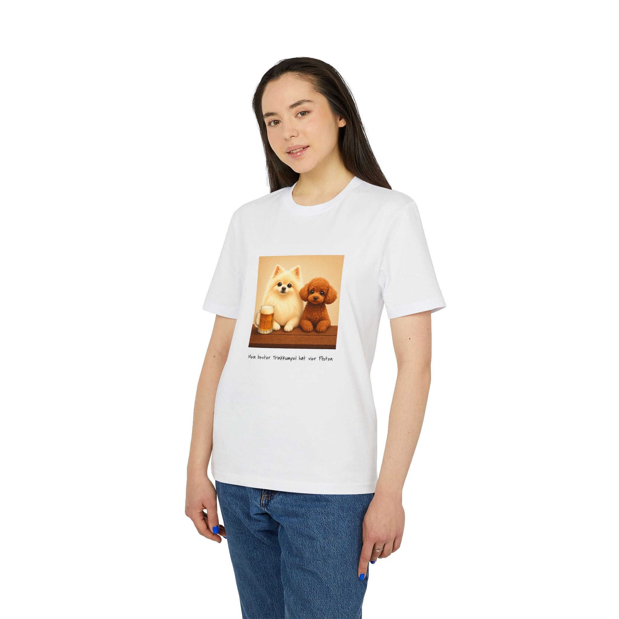 Personalisiertes Unisex T-Shirt mit Haustier – Cheers
