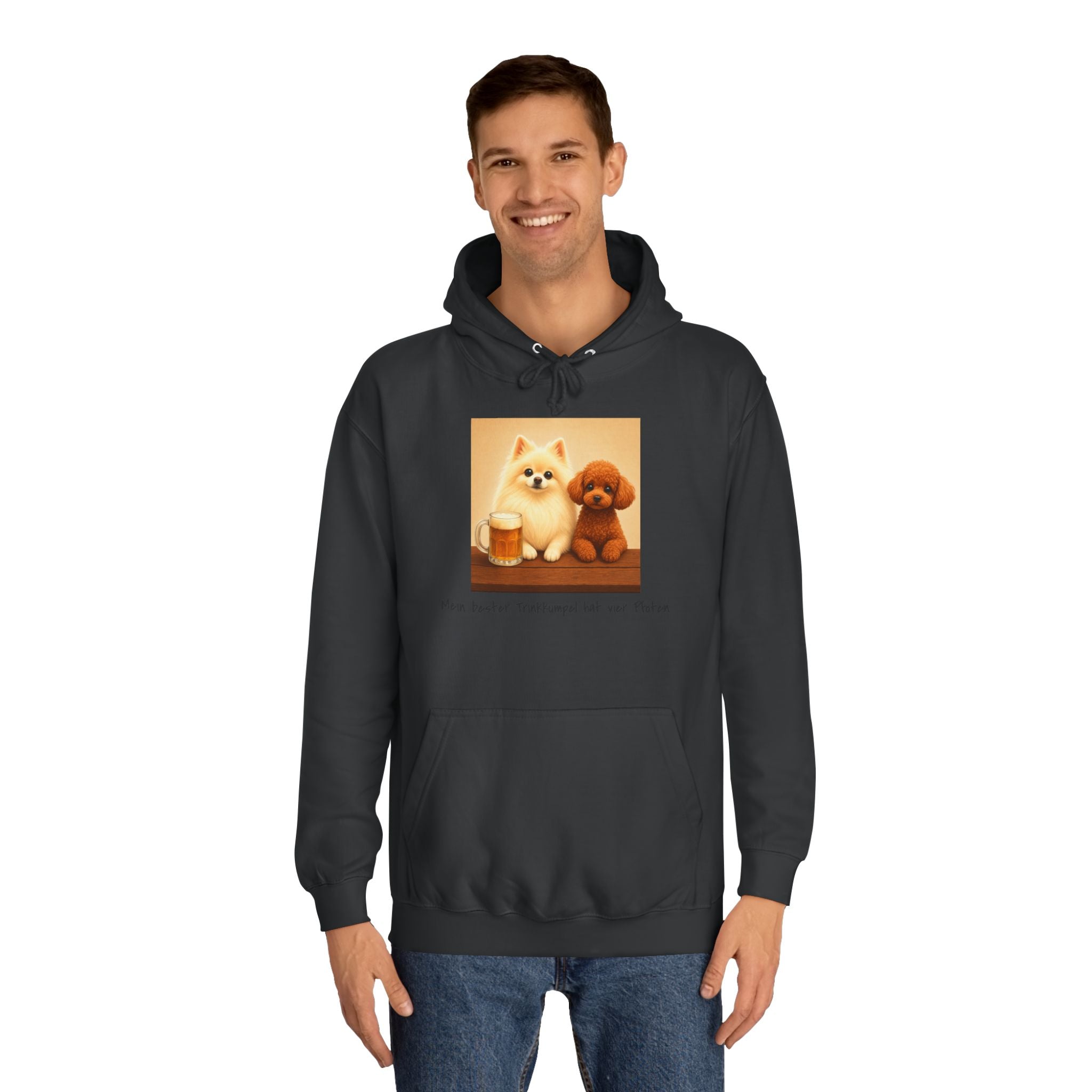 Personalisierter Unisex Hoodie mit Haustier – Cheers