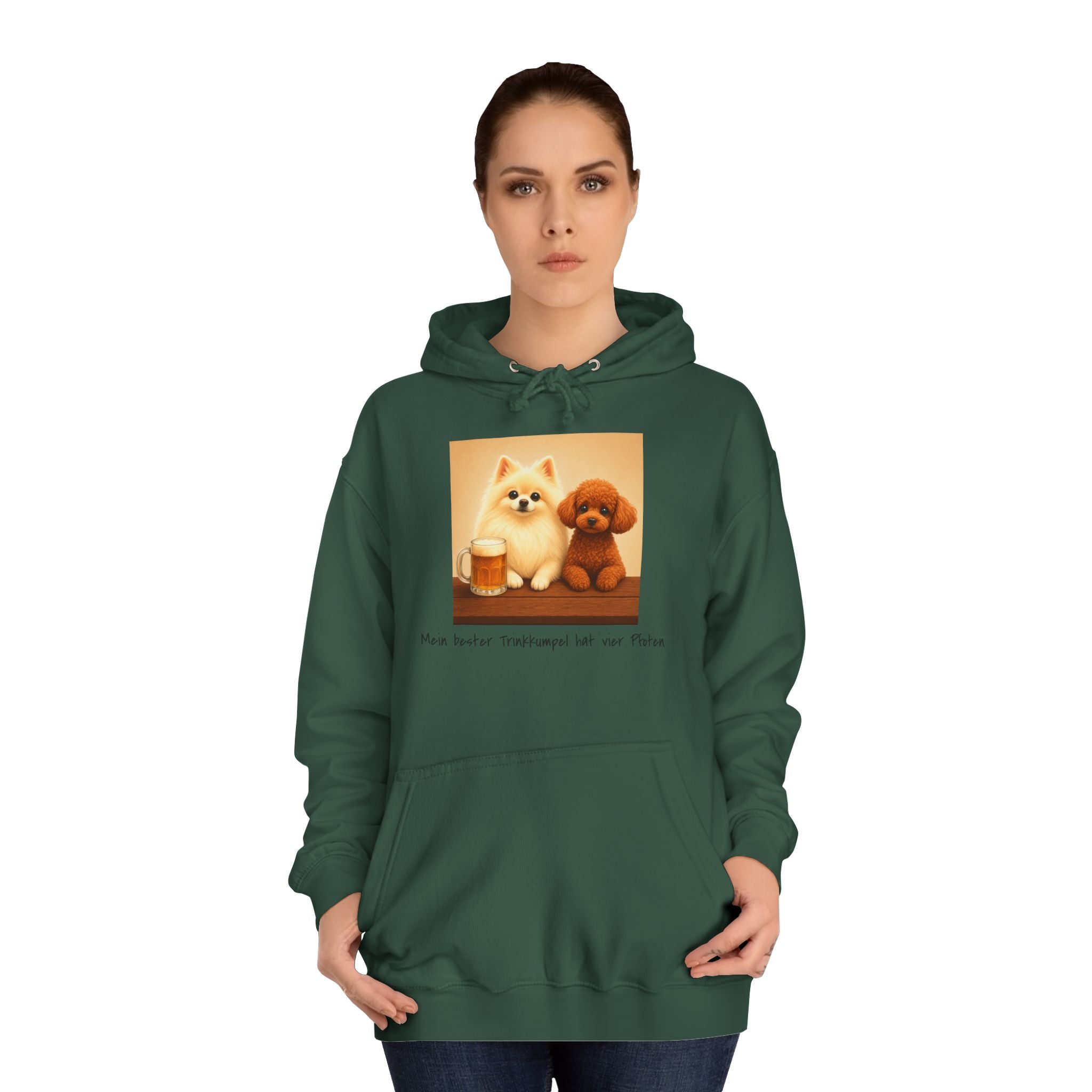 Personalisierter Unisex Hoodie mit Haustier – Cheers