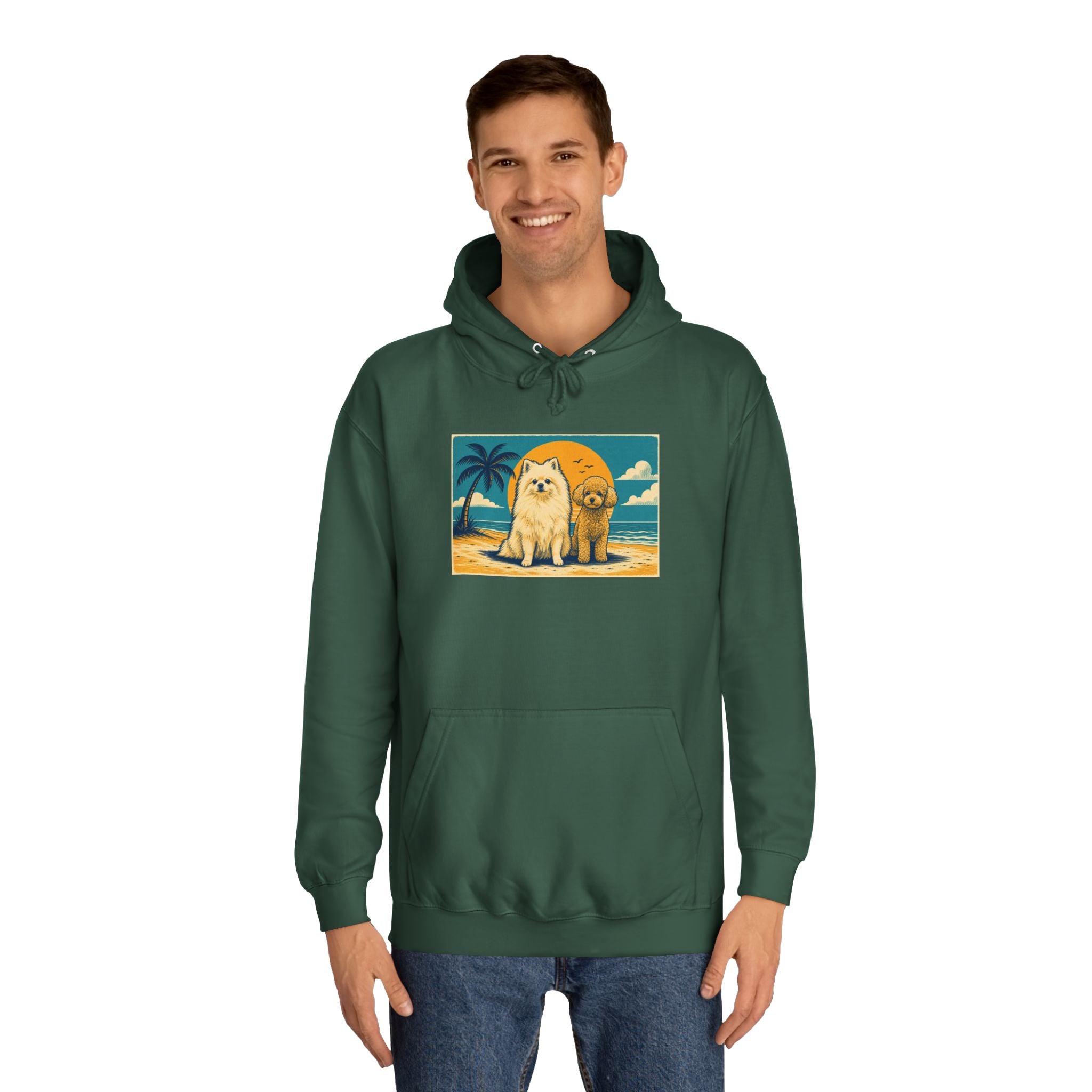 Personalisierter Unisex Hoodie mit Haustier – Summer Vibes