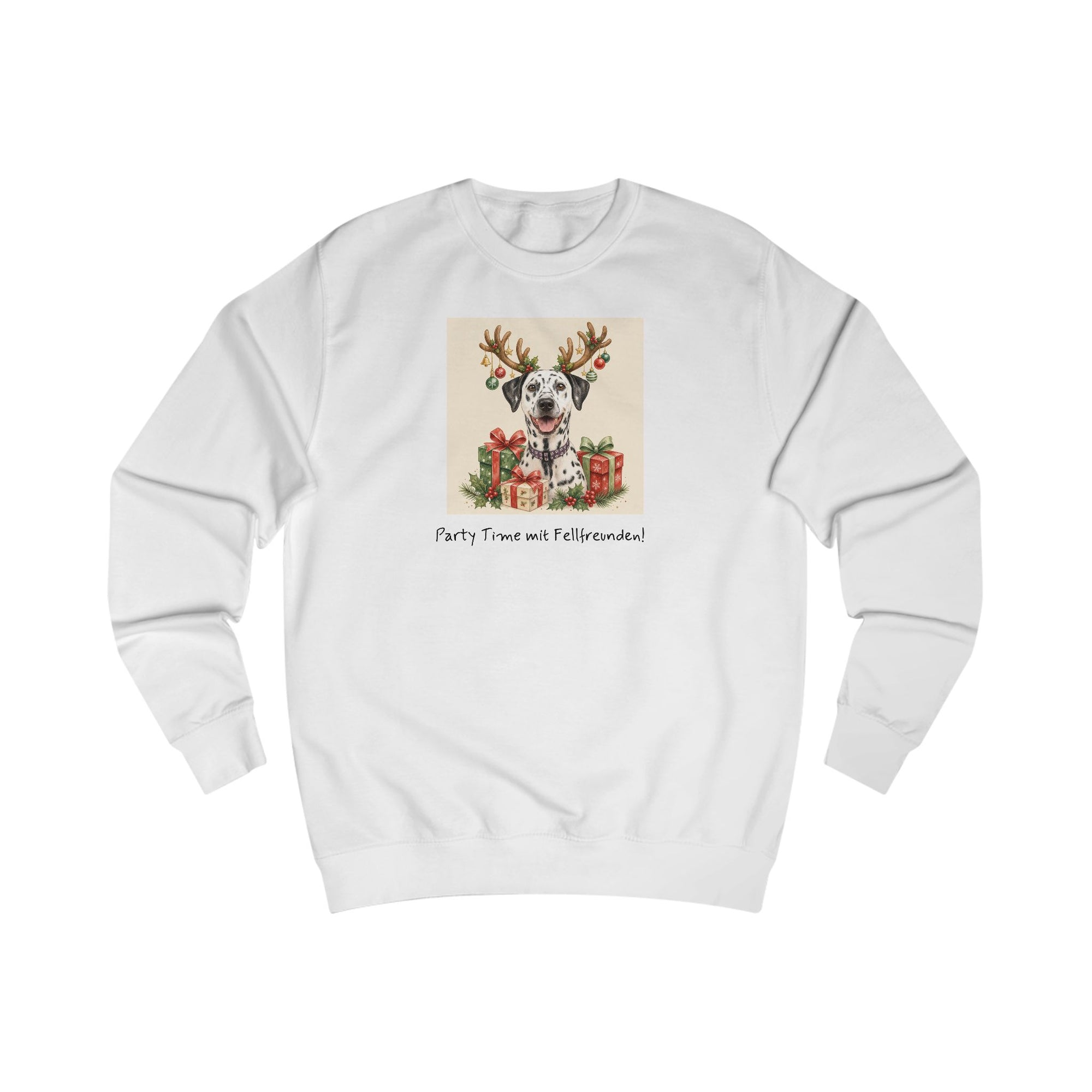 Personalisiertes Sweatshirt mit Haustier – Frohe Weihnachten