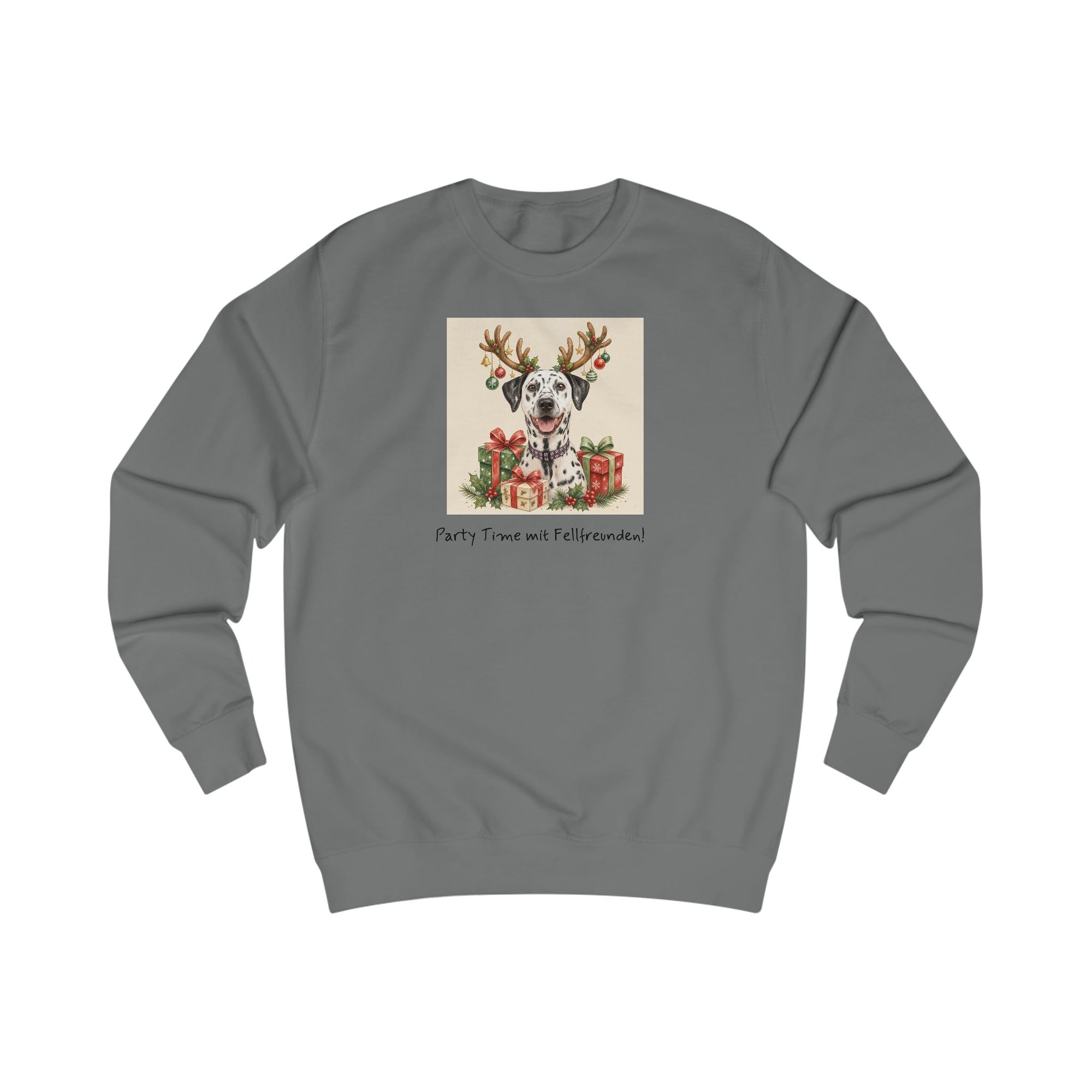 Personalisiertes Sweatshirt mit Haustier – Frohe Weihnachten