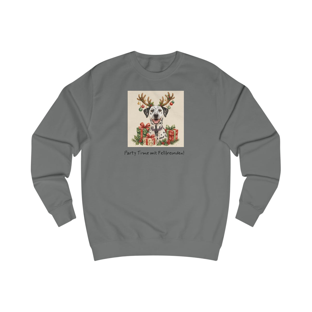 Personalisiertes Sweatshirt mit Haustier – Frohe Weihnachten