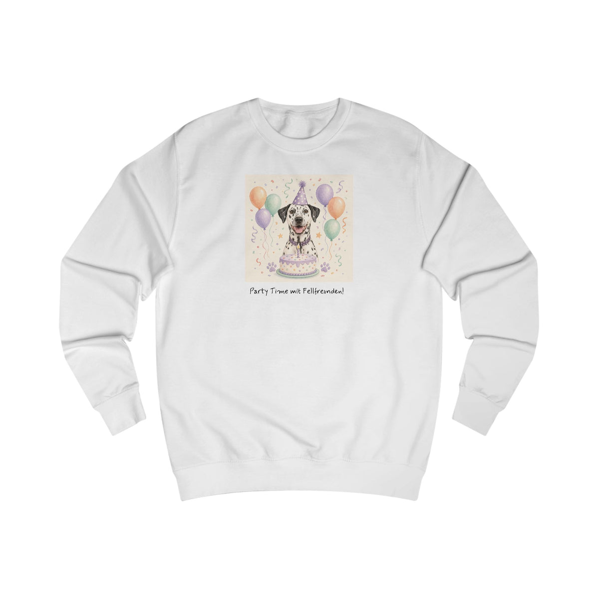 Personalisiertes Sweatshirt mit Haustier – Birthday Time