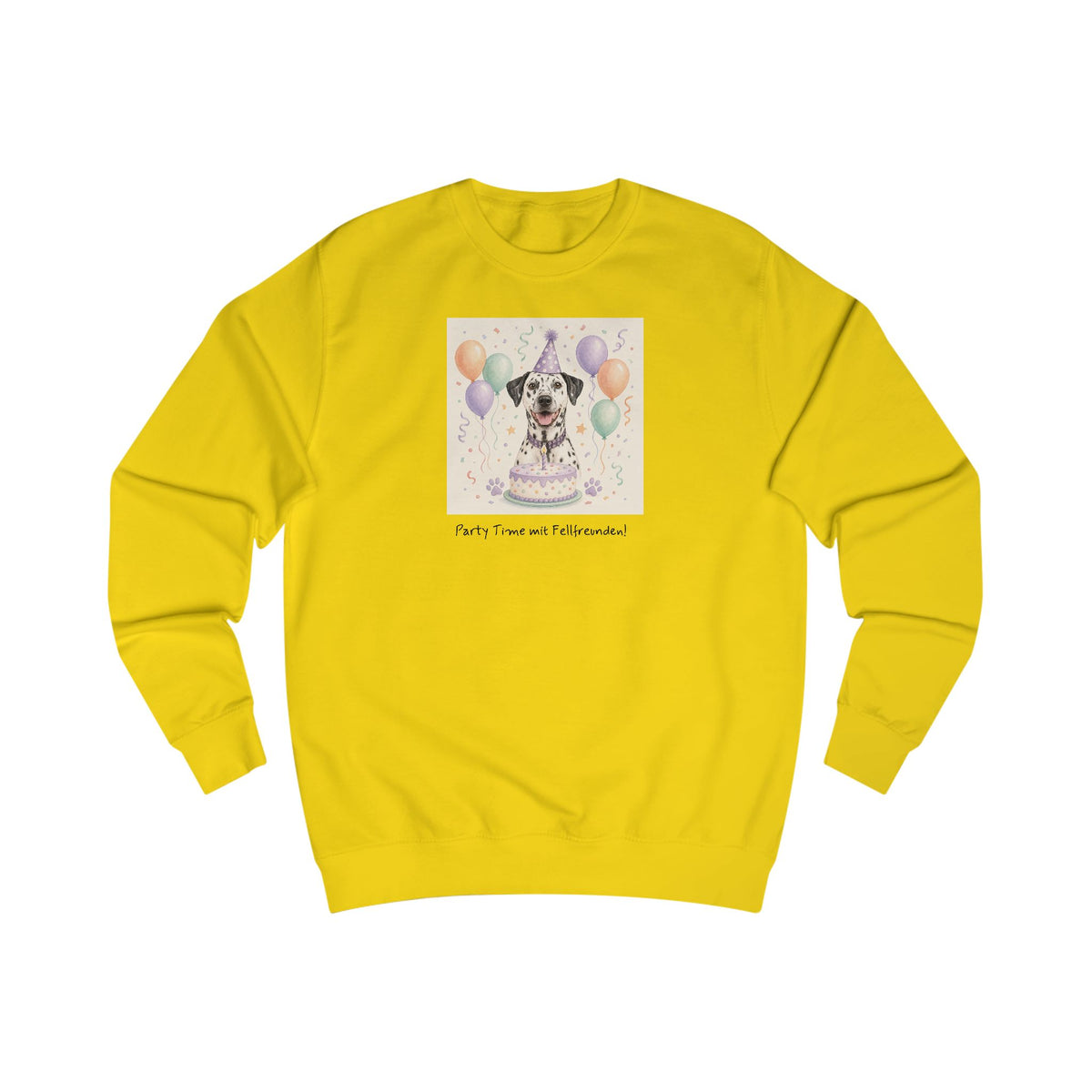 Personalisiertes Sweatshirt mit Haustier – Birthday Time