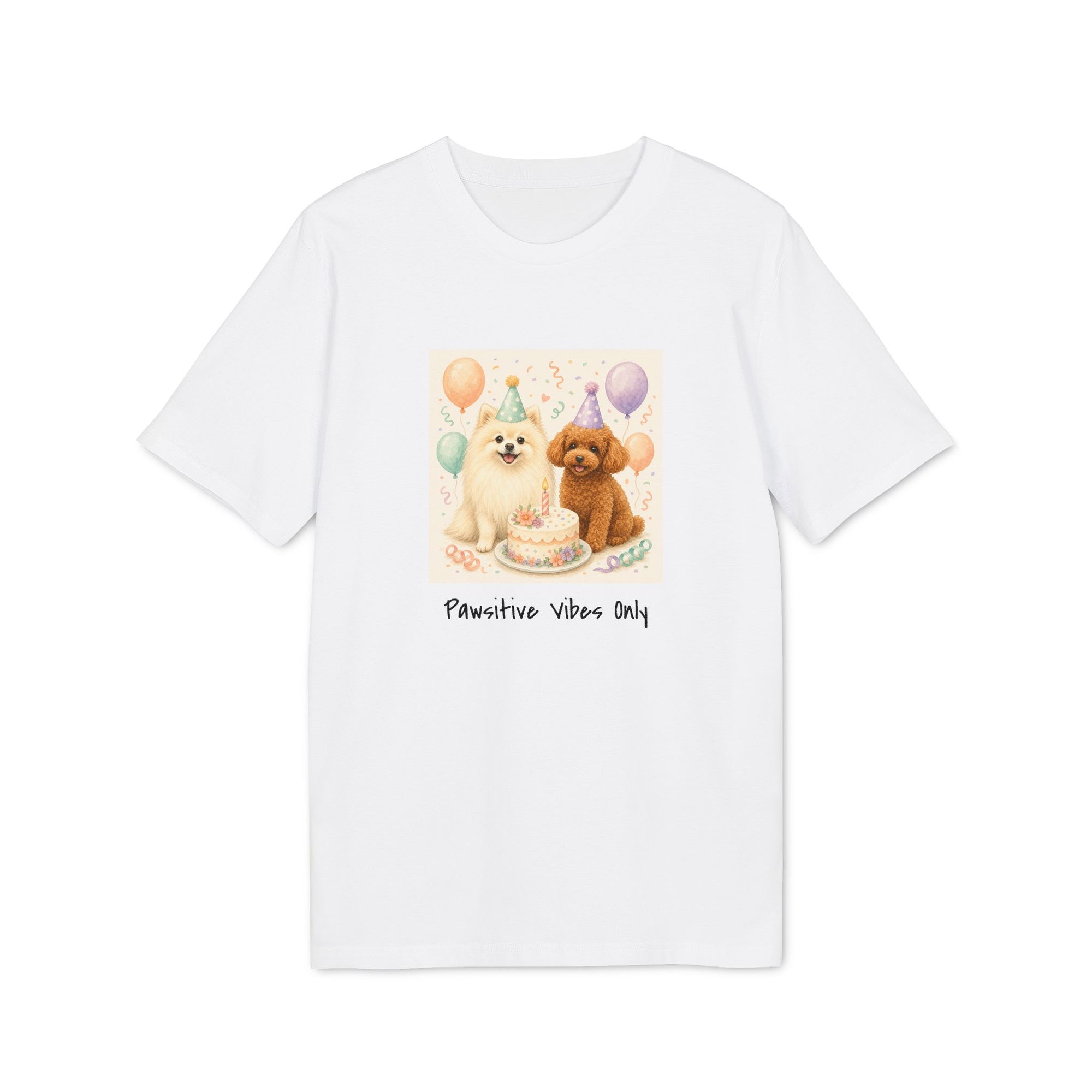 Personalisiertes Unisex T-Shirt mit Haustier – Birthday Time