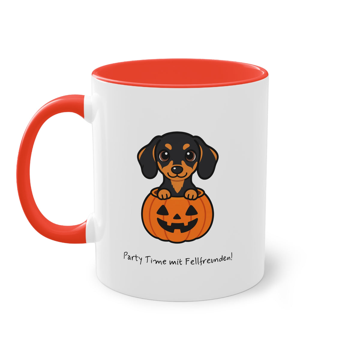 Personalisierte Tasse mit Haustier – Halloween Pet