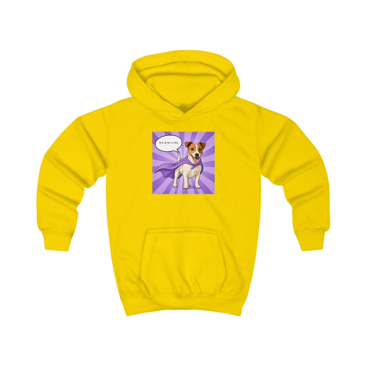 Personalisierter Kinder-Hoodie mit Haustier – Hero
