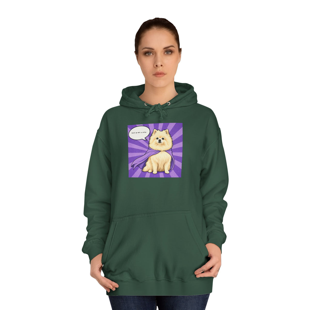 Personalisierter Unisex Hoodie mit Haustier – Hero