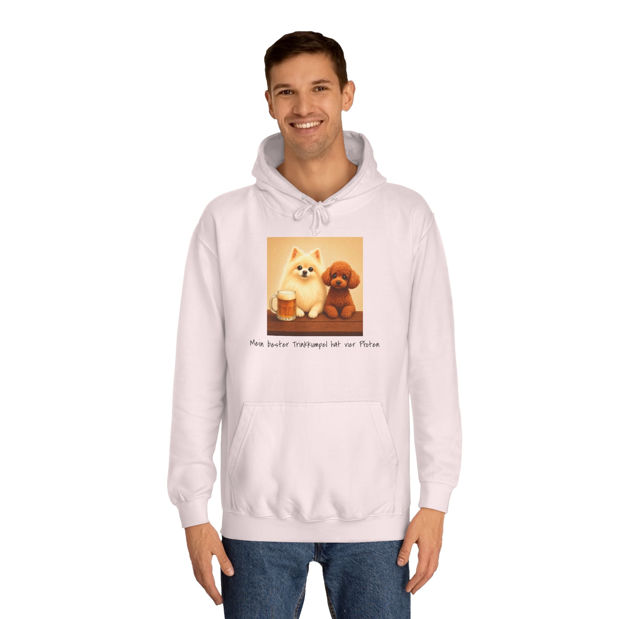 Personalisierter Unisex Hoodie mit Haustier – Cheers