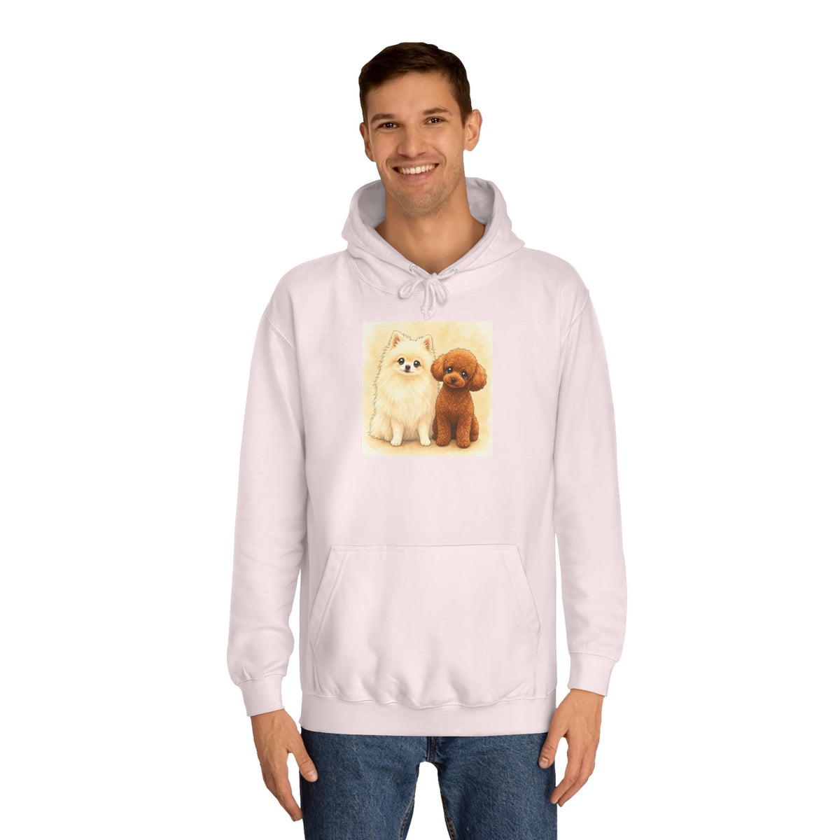 Personalisierter Unisex Hoodie mit Haustier – Manga