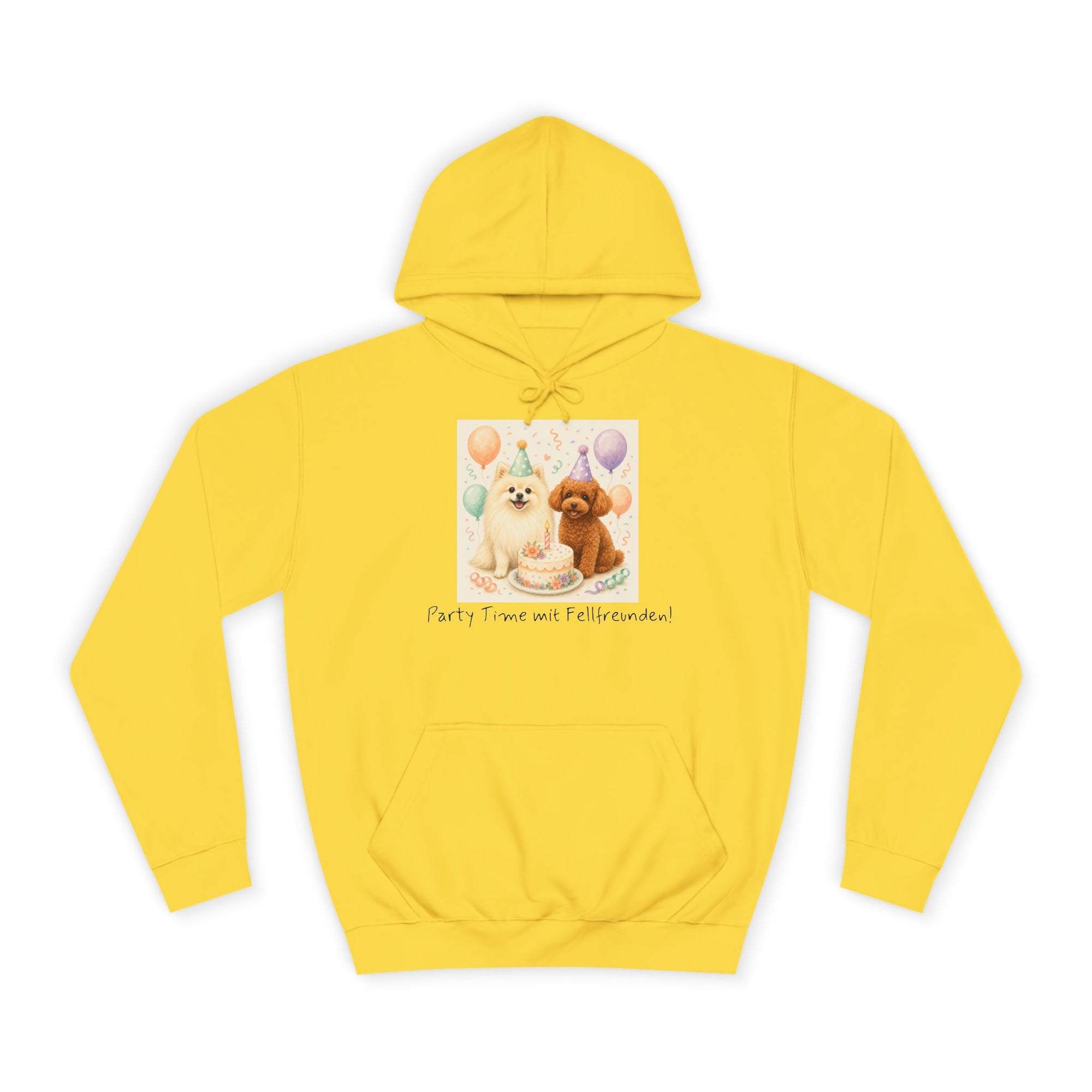 Personalisierter Unisex Hoodie mit Haustier – Birthday Time