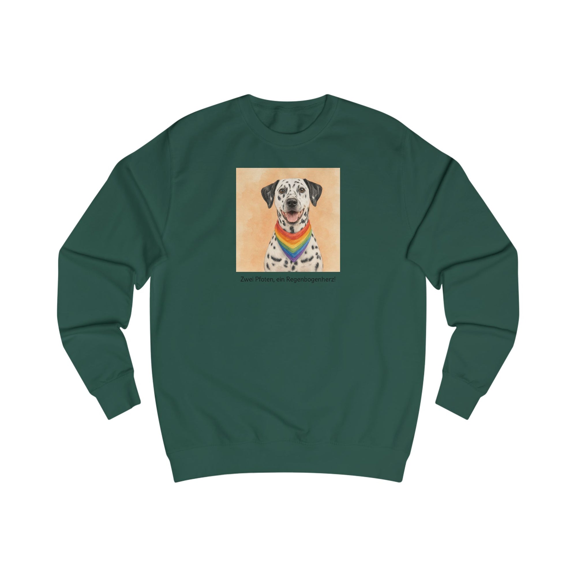Personalisiertes Sweatshirt mit Haustier – Regenbogen