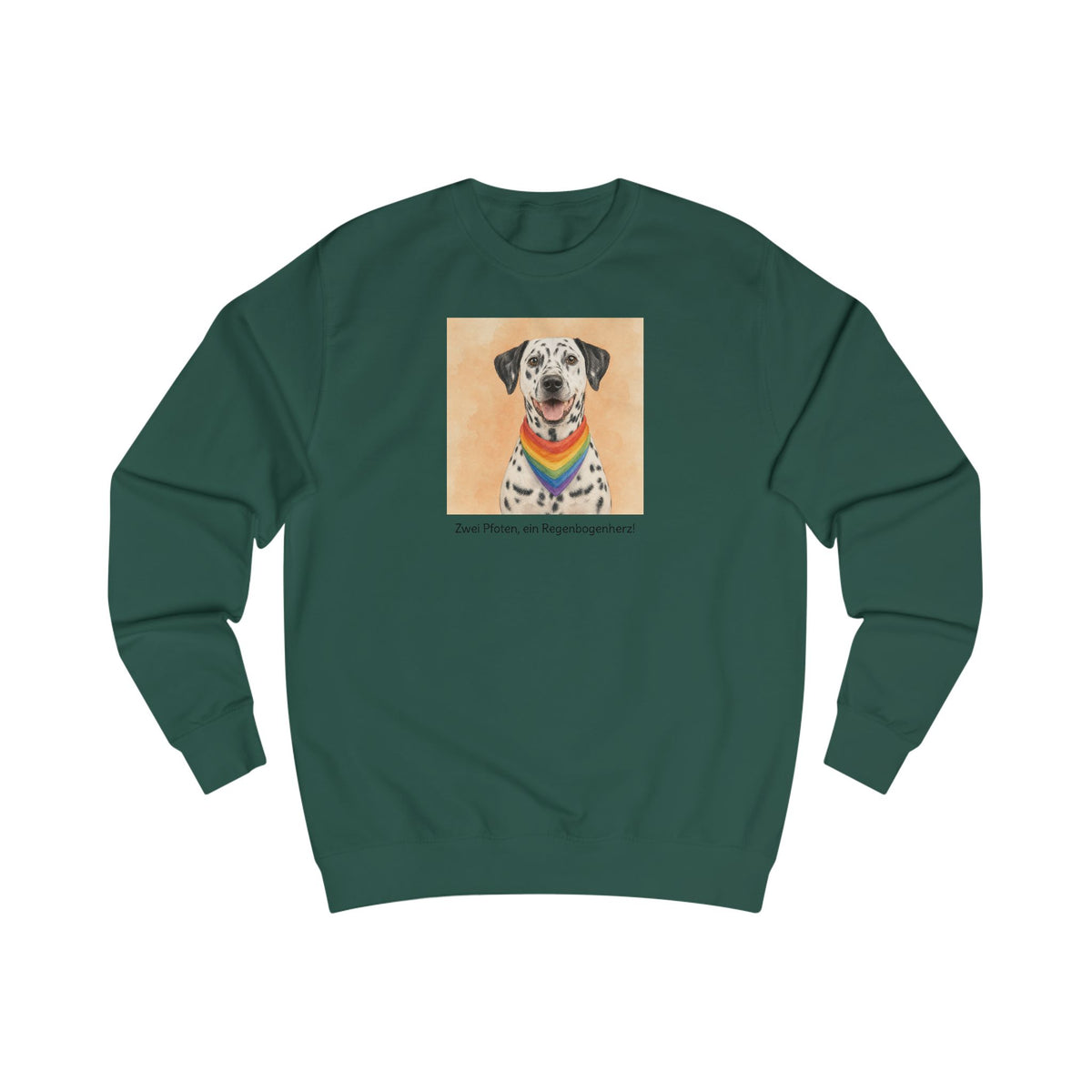 Personalisiertes Sweatshirt mit Haustier – Regenbogen
