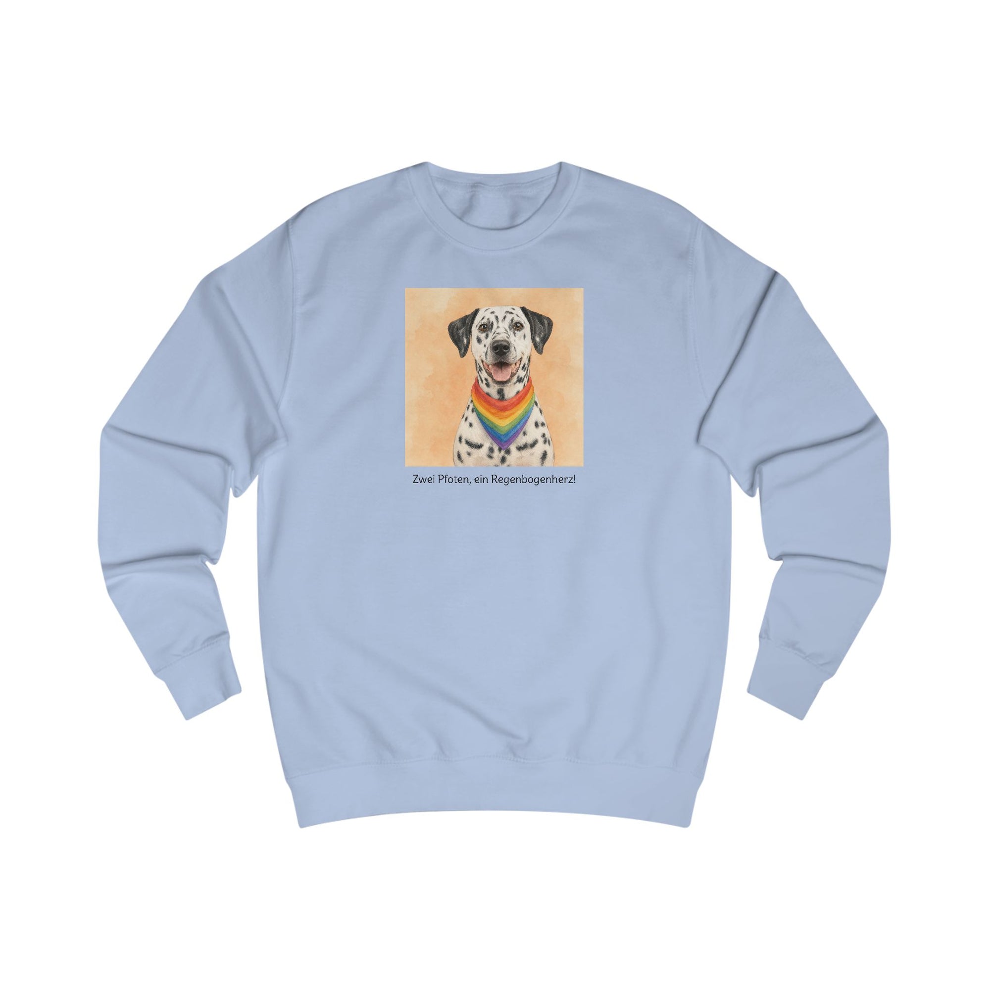 Personalisiertes Sweatshirt mit Haustier – Regenbogen