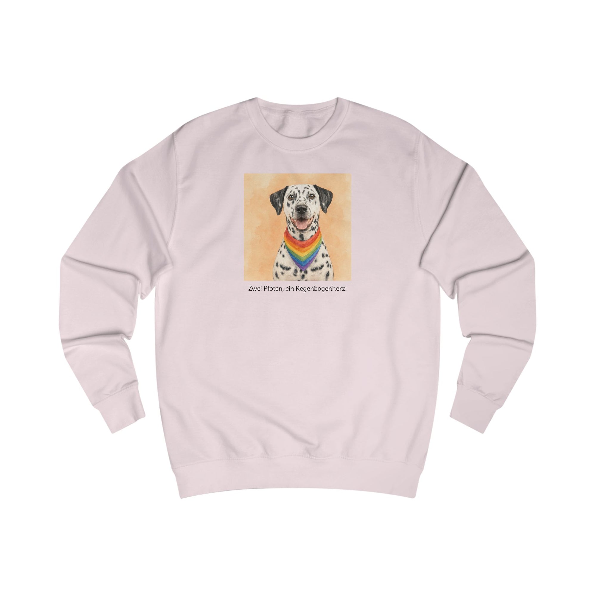 Personalisiertes Sweatshirt mit Haustier – Regenbogen