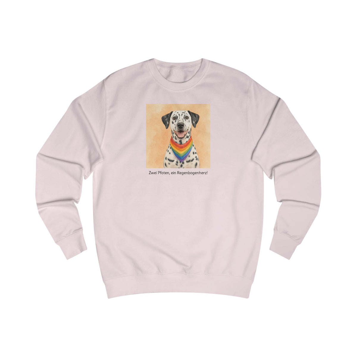 Personalisiertes Sweatshirt mit Haustier – Regenbogen