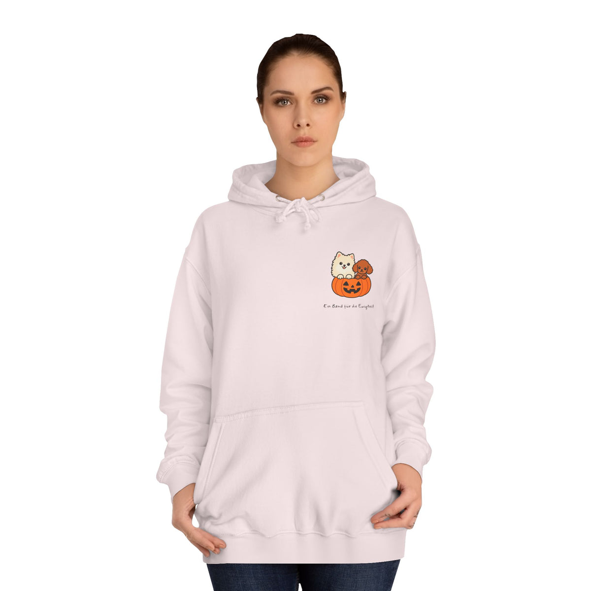 Personalisierter Unisex Hoodie mit Haustier – Halloween Pet