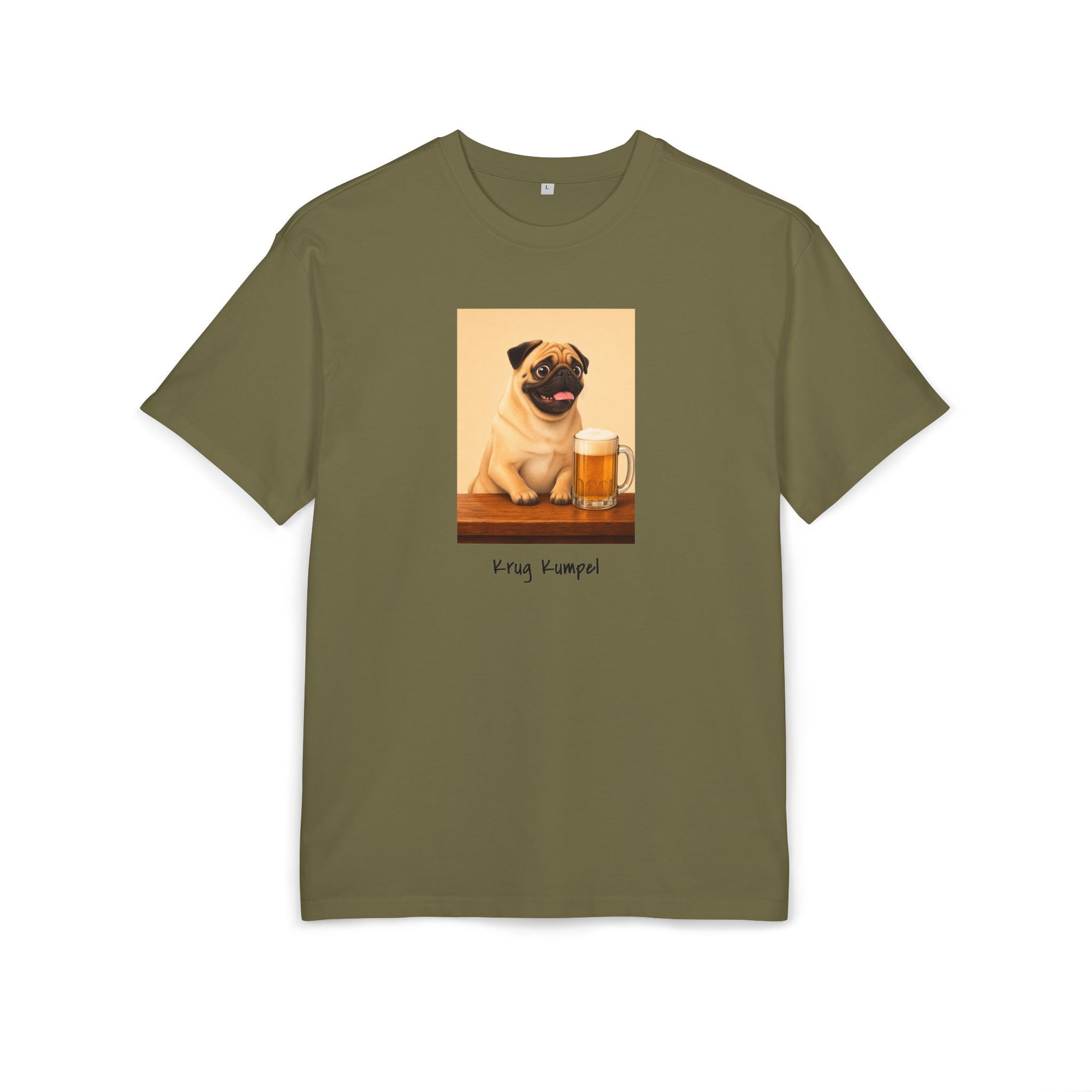 Personalisiertes Oversized Unisex T-Shirt mit Haustier – Cheers