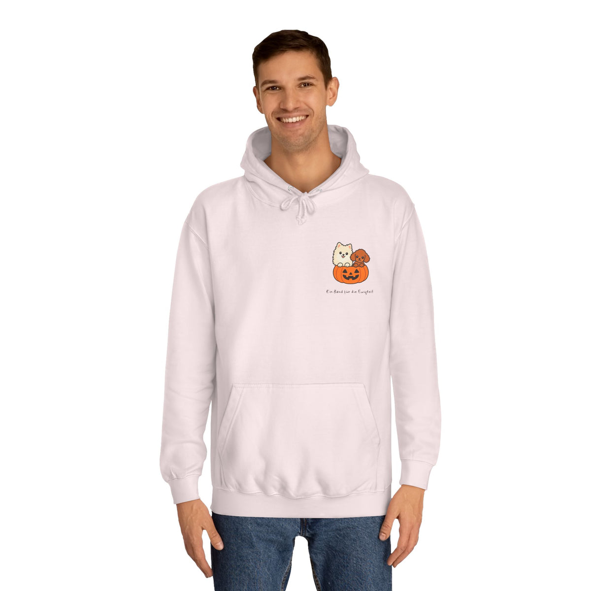 Personalisierter Unisex Hoodie mit Haustier – Halloween Pet