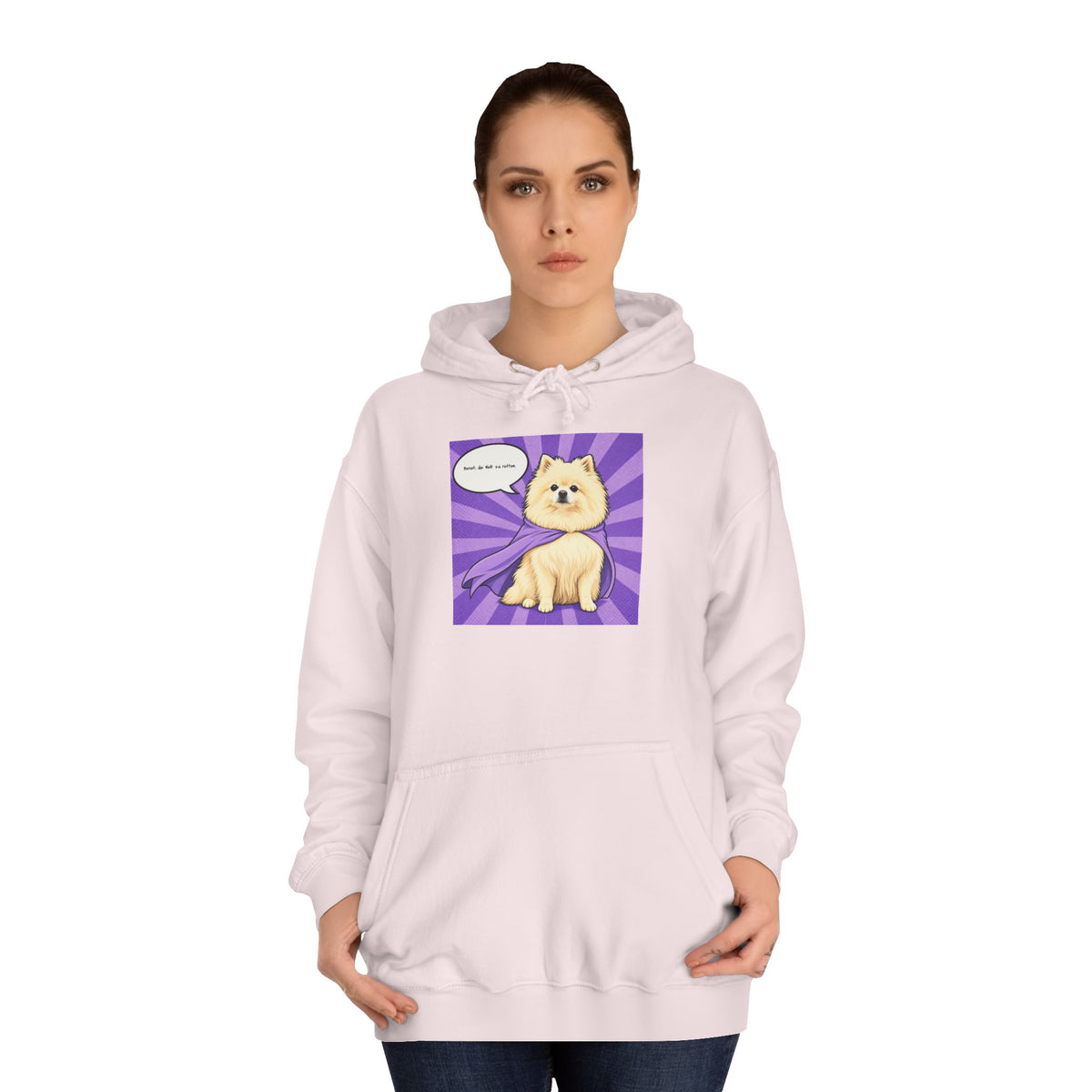 Personalisierter Unisex Hoodie mit Haustier – Hero