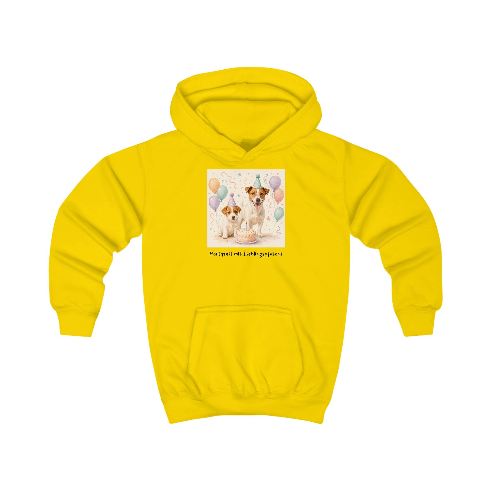 Personalisierter Kinder-Hoodie mit Haustier – Birthday Time
