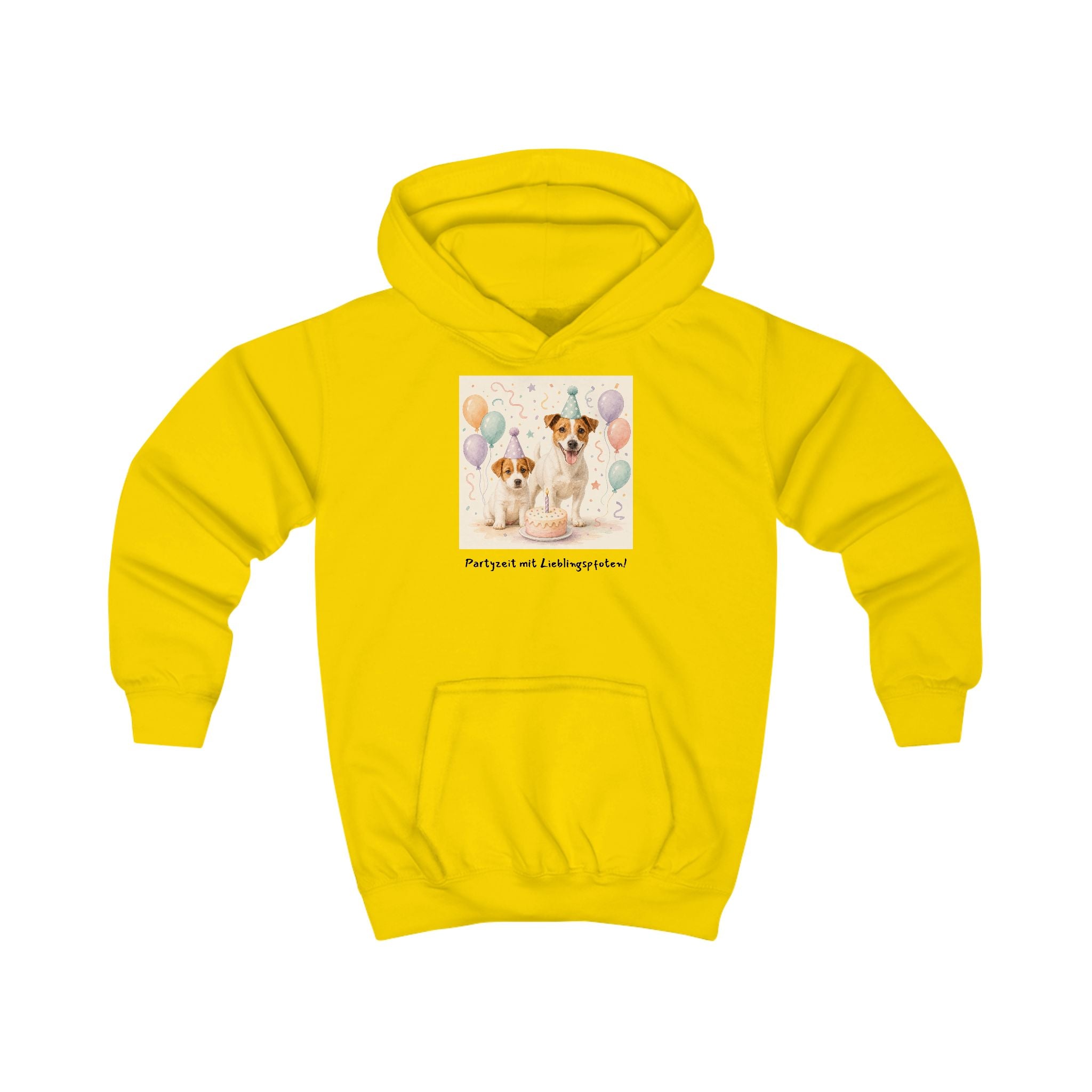 Personalisierter Kinder-Hoodie mit Haustier – Birthday Time