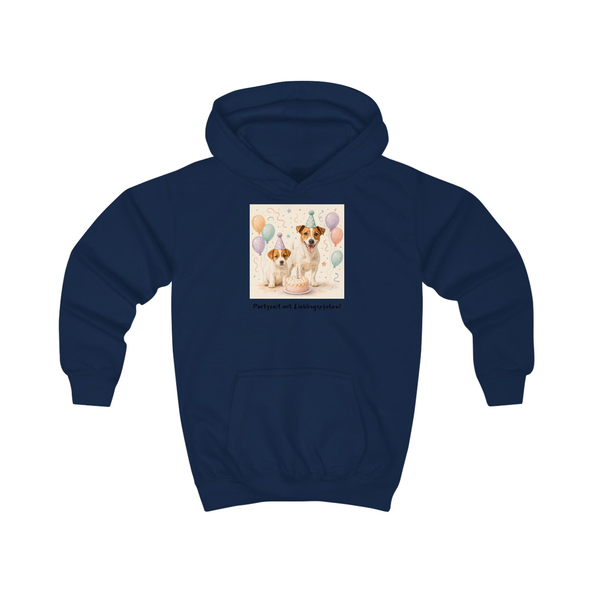 Personalisierter Kinder-Hoodie mit Haustier – Birthday Time