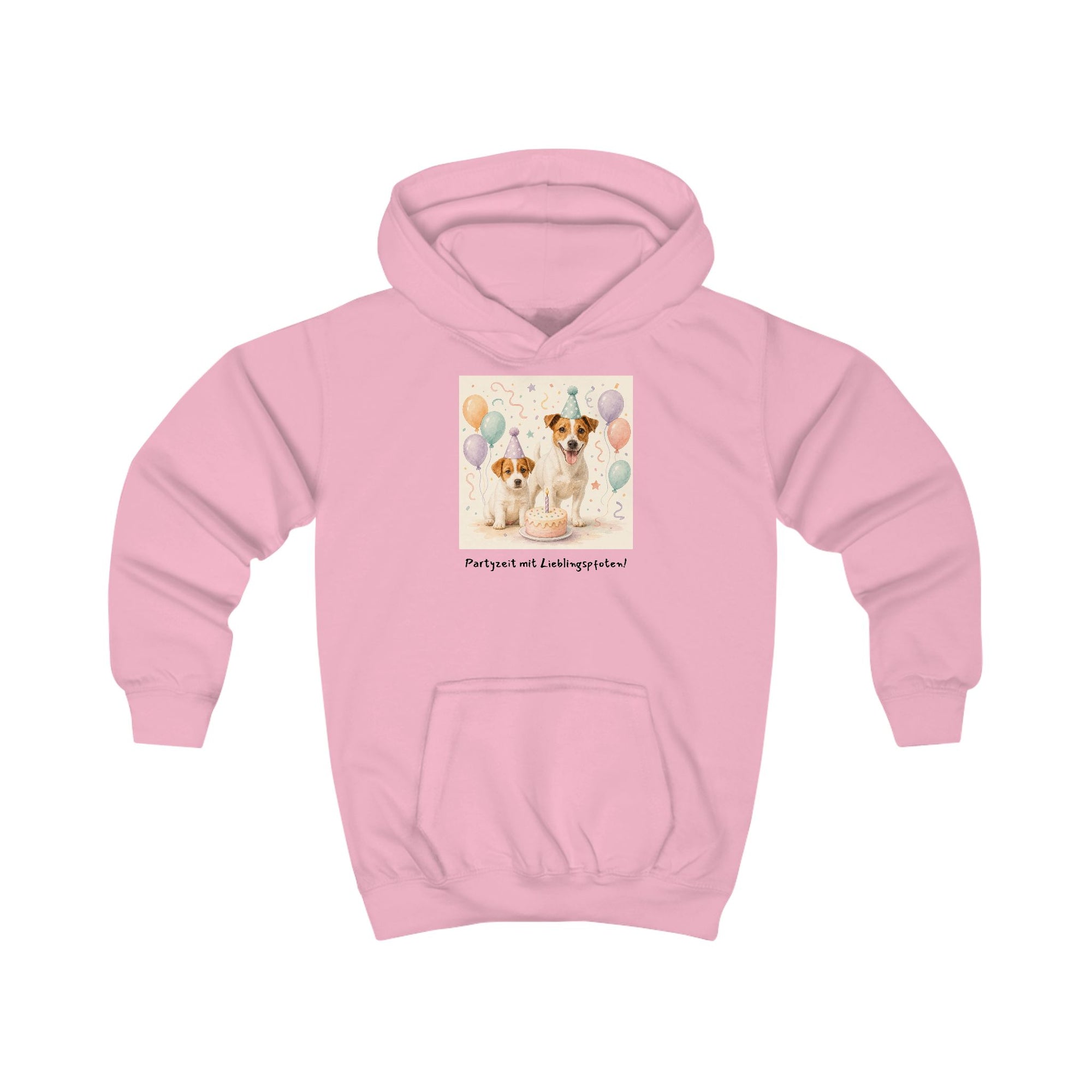 Personalisierter Kinder-Hoodie mit Haustier – Birthday Time