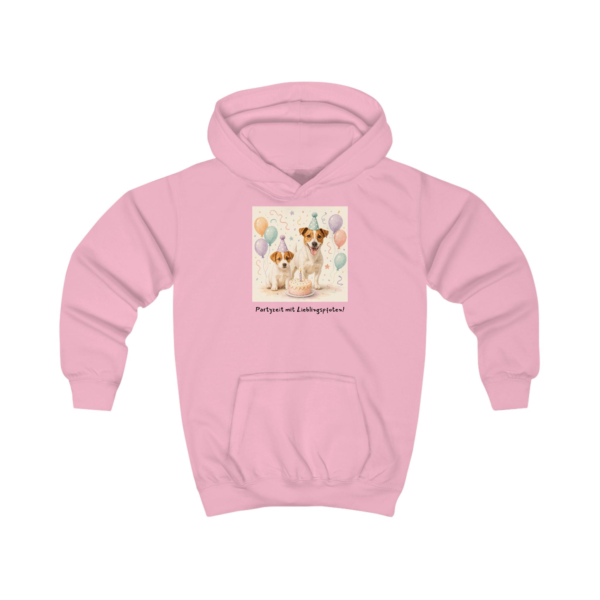 Personalisierter Kinder-Hoodie mit Haustier – Birthday Time
