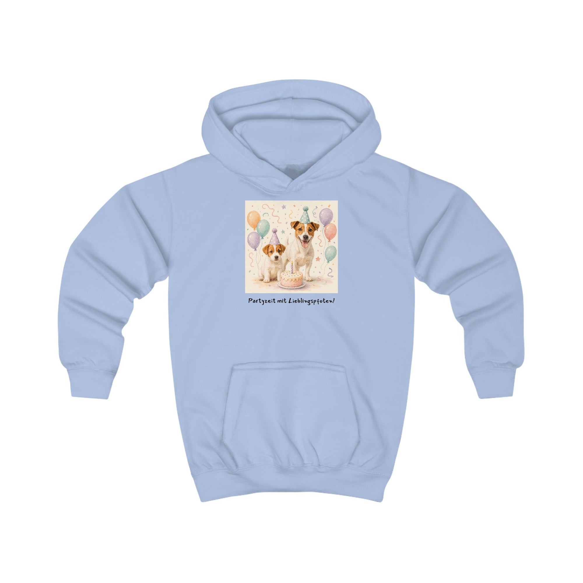 Personalisierter Kinder-Hoodie mit Haustier – Birthday Time