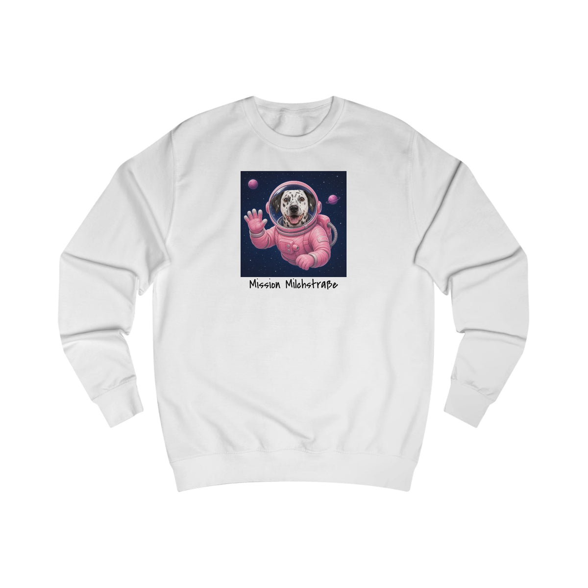 Personalisiertes Sweatshirt mit Haustier – Astronaut