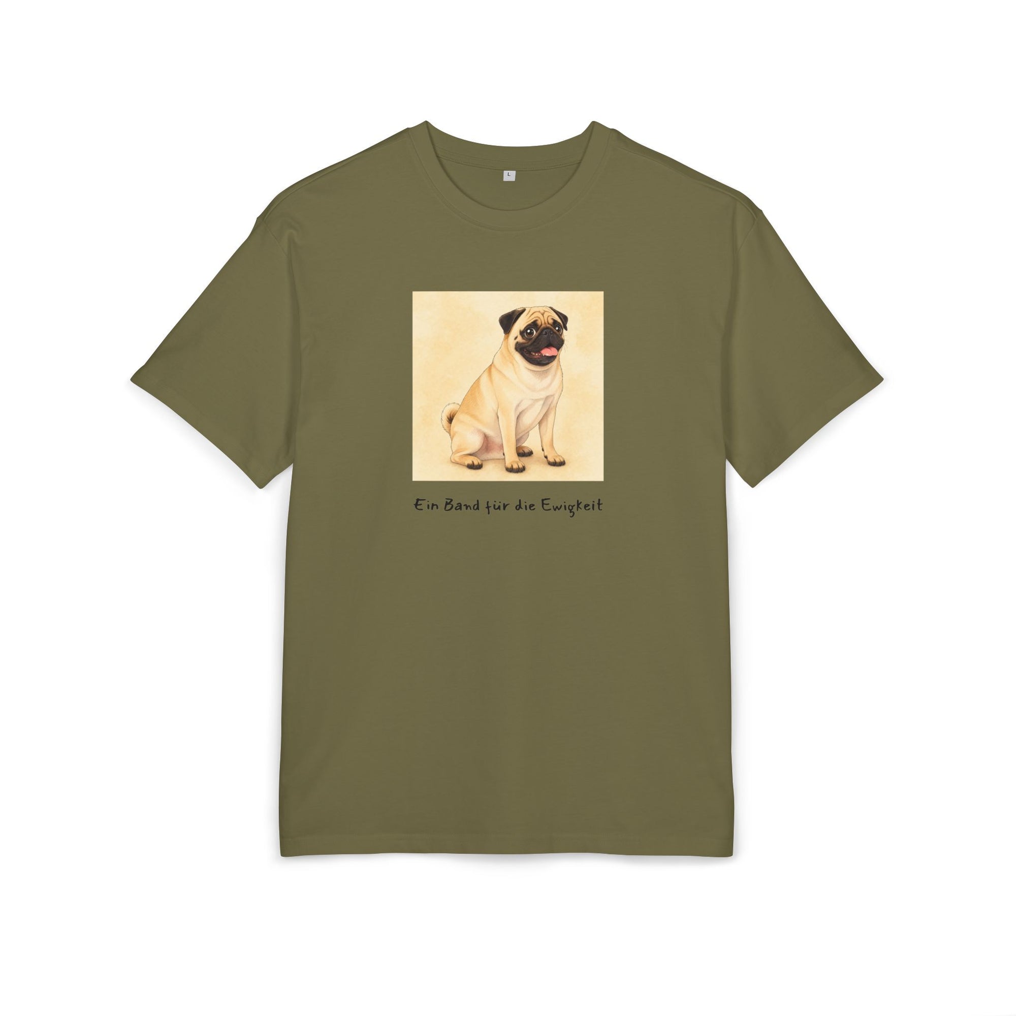 Personalisiertes Oversized Unisex T-Shirt mit Haustier – Manga