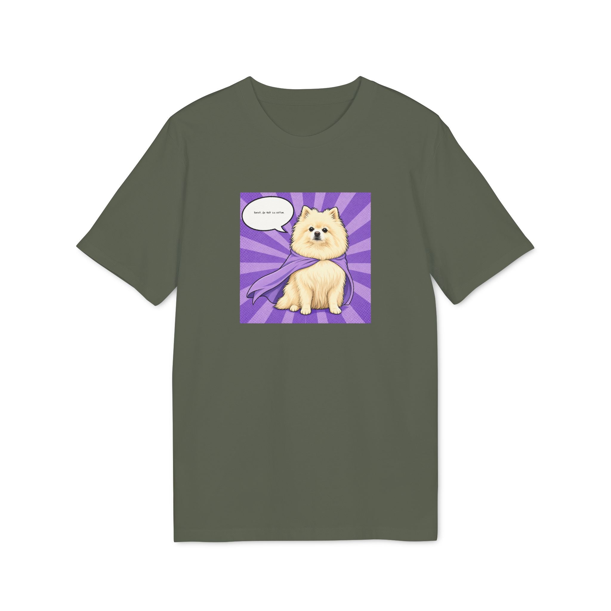 Personalisiertes Unisex T-Shirt mit Haustier – Hero