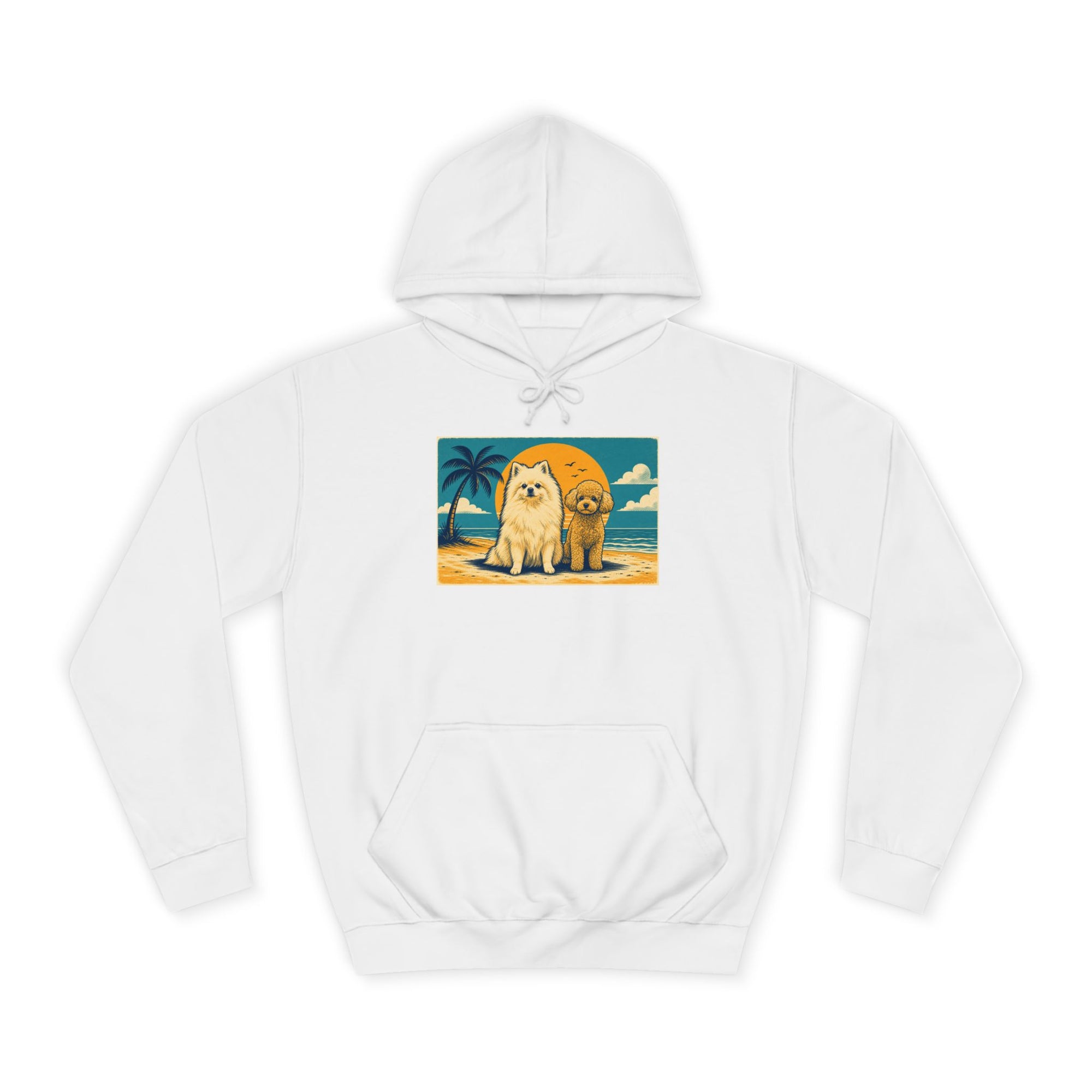 Personalisierter Unisex Hoodie mit Haustier – Summer Vibes