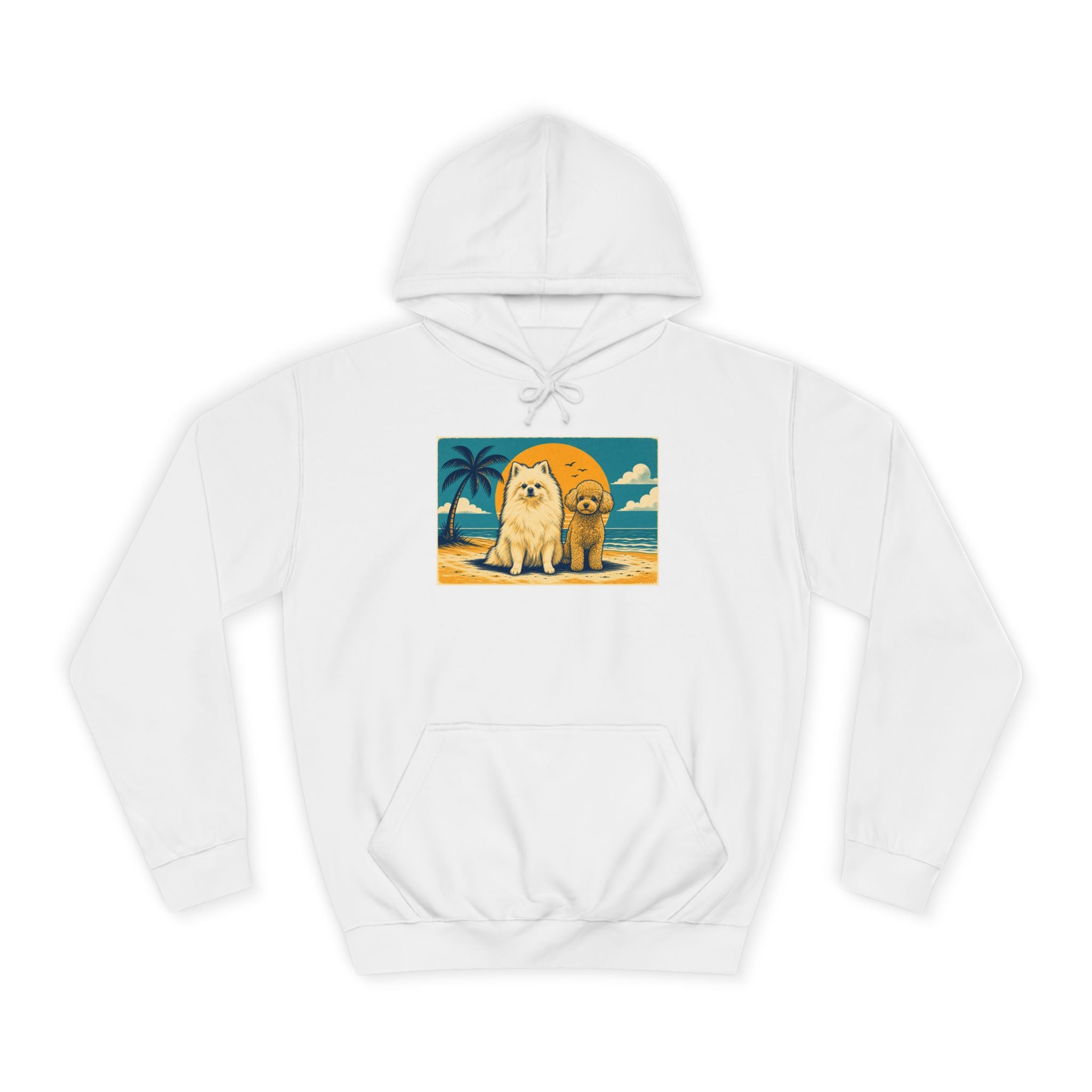 Personalisierter Unisex Hoodie mit Haustier – Summer Vibes
