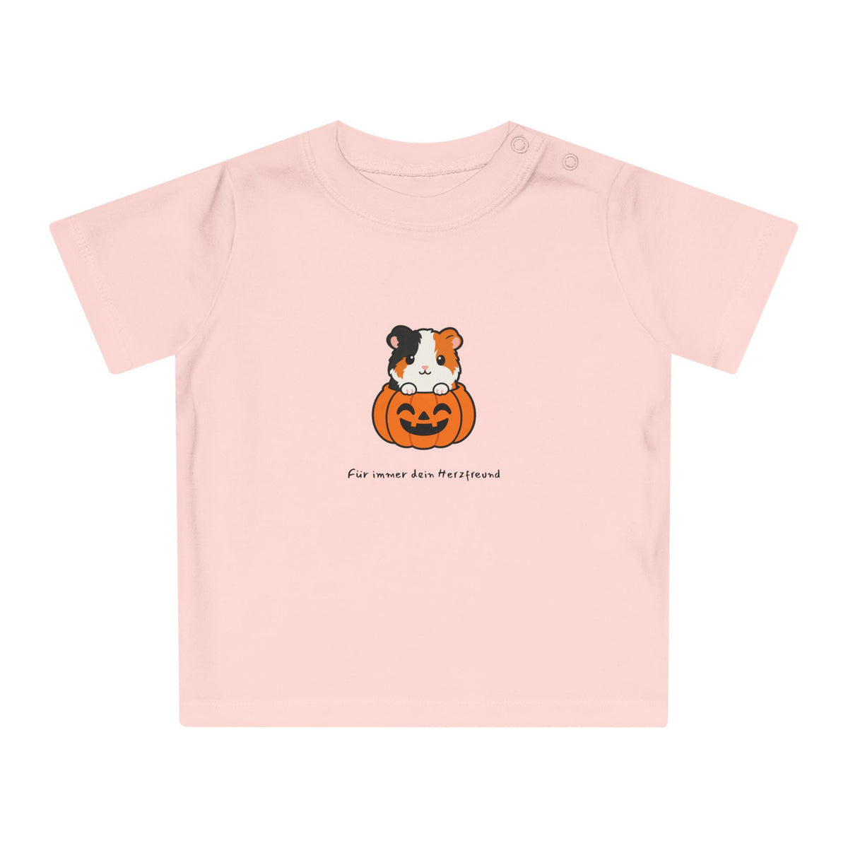 Personalisiertes Baby T-Shirt mit Haustier – Halloween Pet