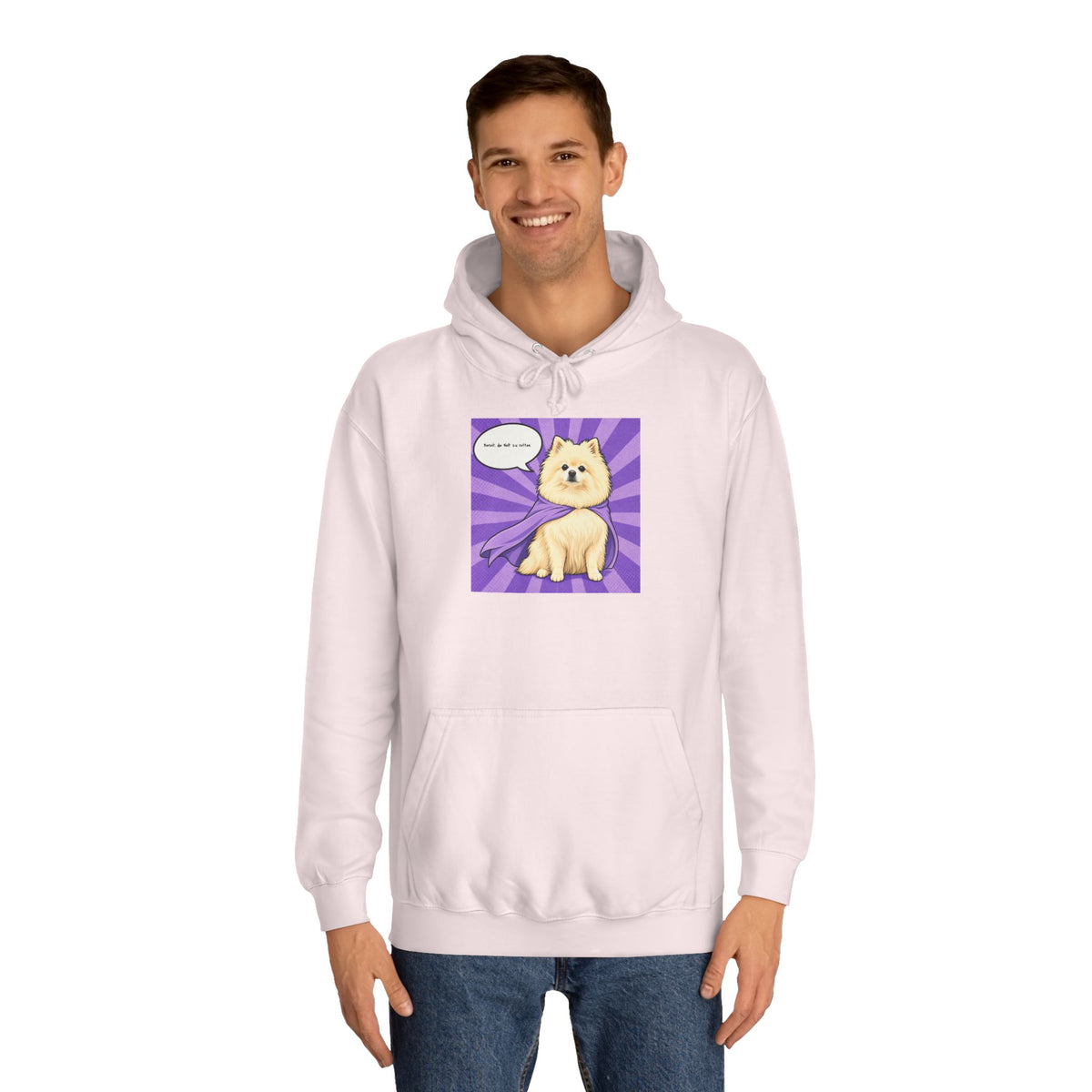 Personalisierter Unisex Hoodie mit Haustier – Hero