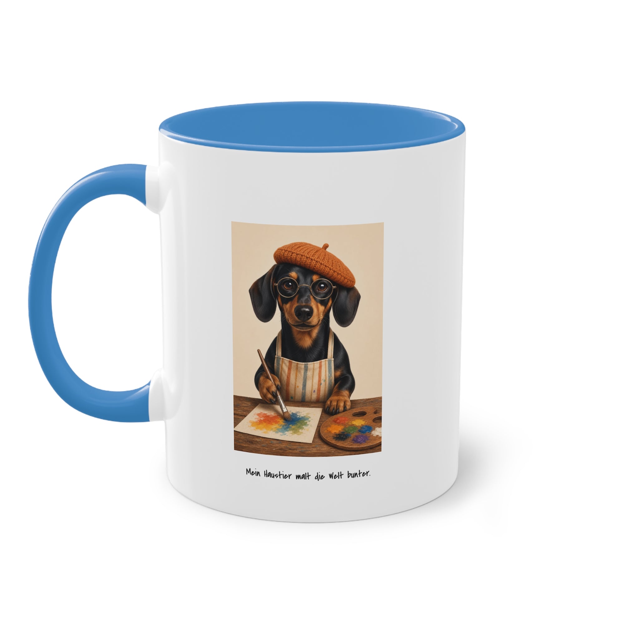 Personalisierte Tasse mit Haustier – The Artist