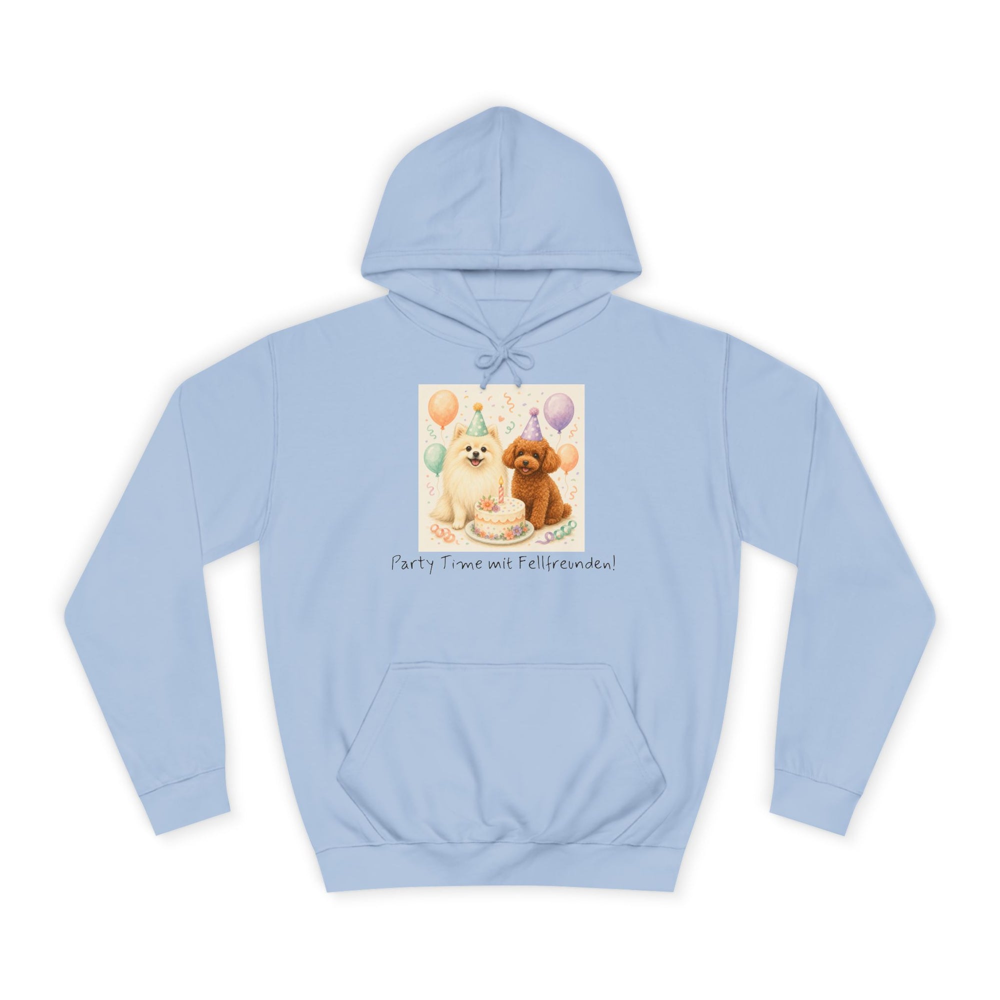 Personalisierter Unisex Hoodie mit Haustier – Birthday Time
