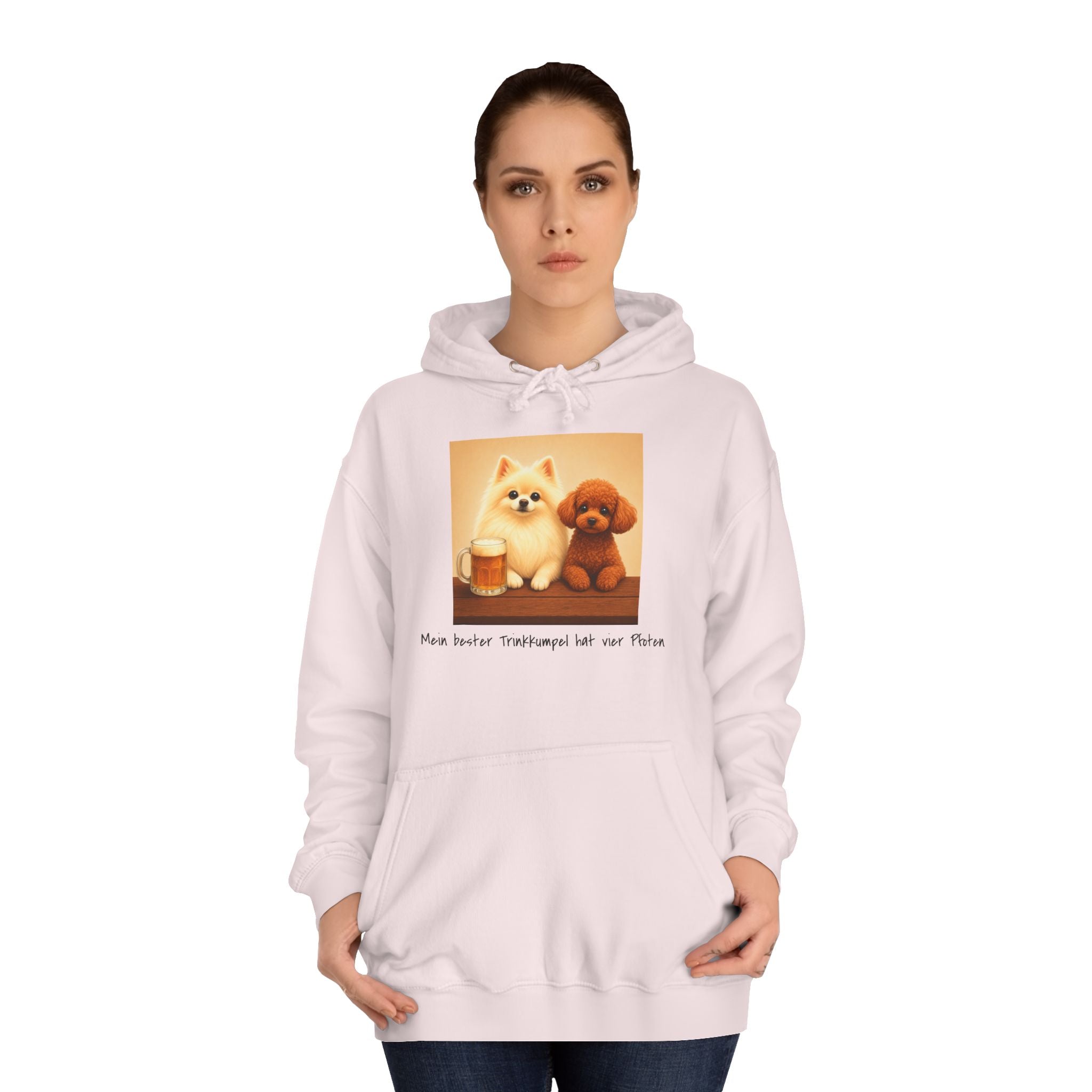 Personalisierter Unisex Hoodie mit Haustier – Cheers