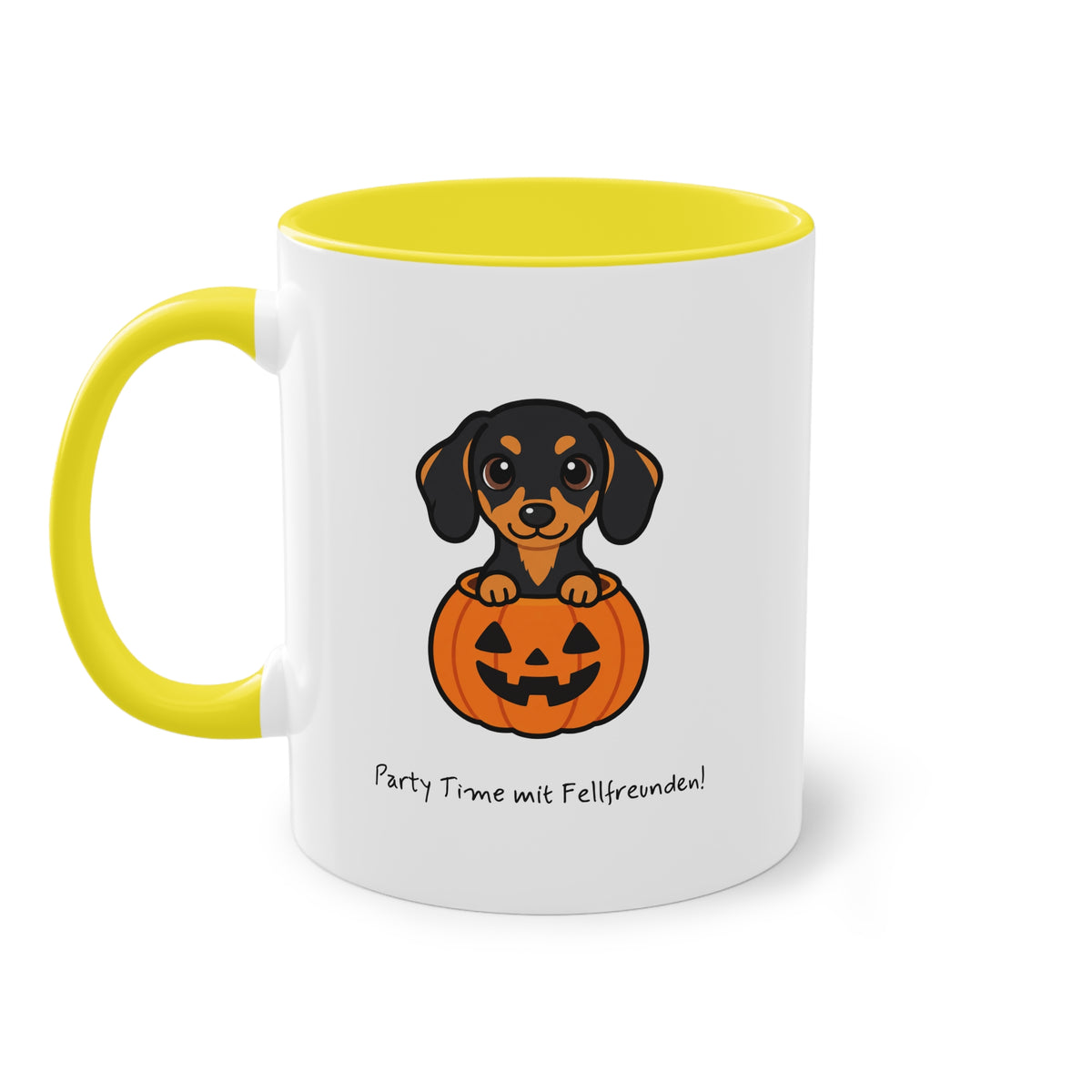 Personalisierte Tasse mit Haustier – Halloween Pet
