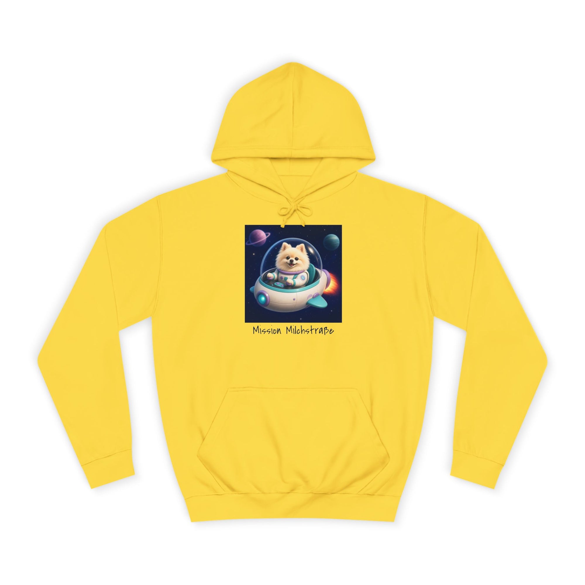 Personalisierter Unisex Hoodie mit Haustier – Spaceship