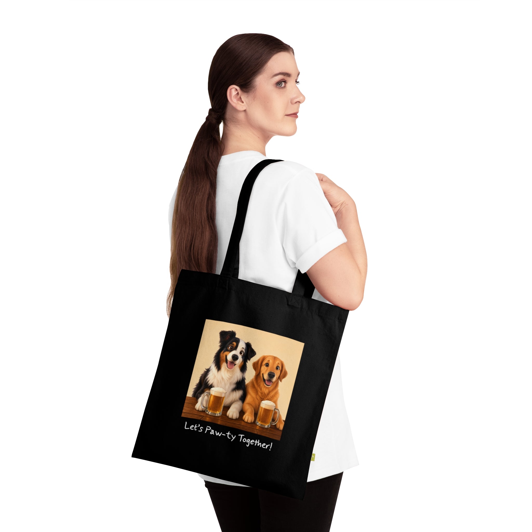 Personalisierte Baumwolltasche mit Haustier – Cheers