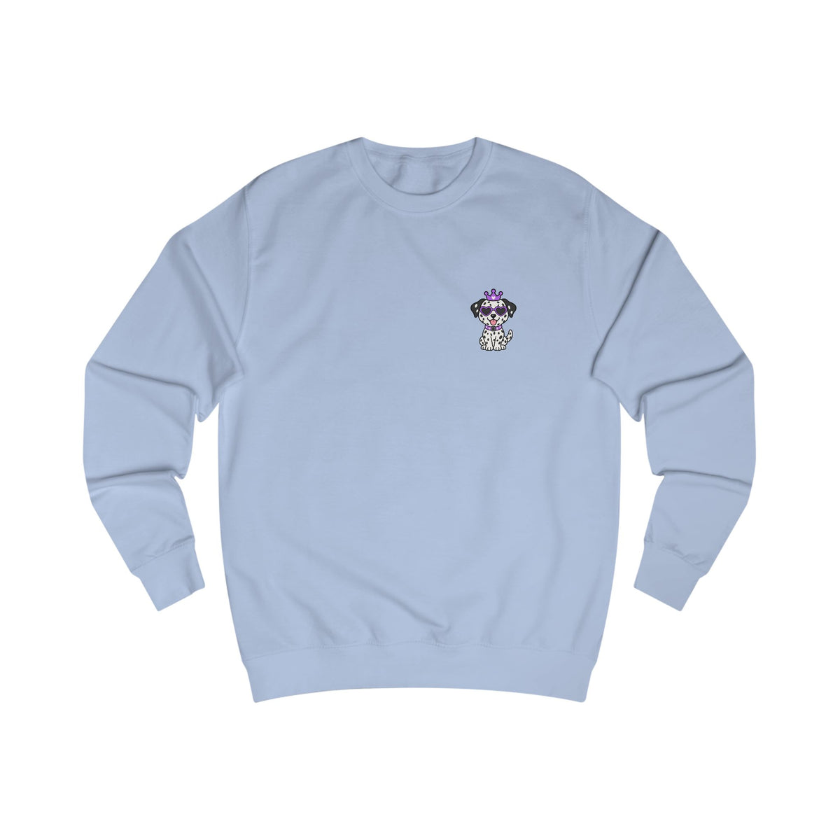 Personalisiertes Sweatshirt mit Haustier – Purple Queen
