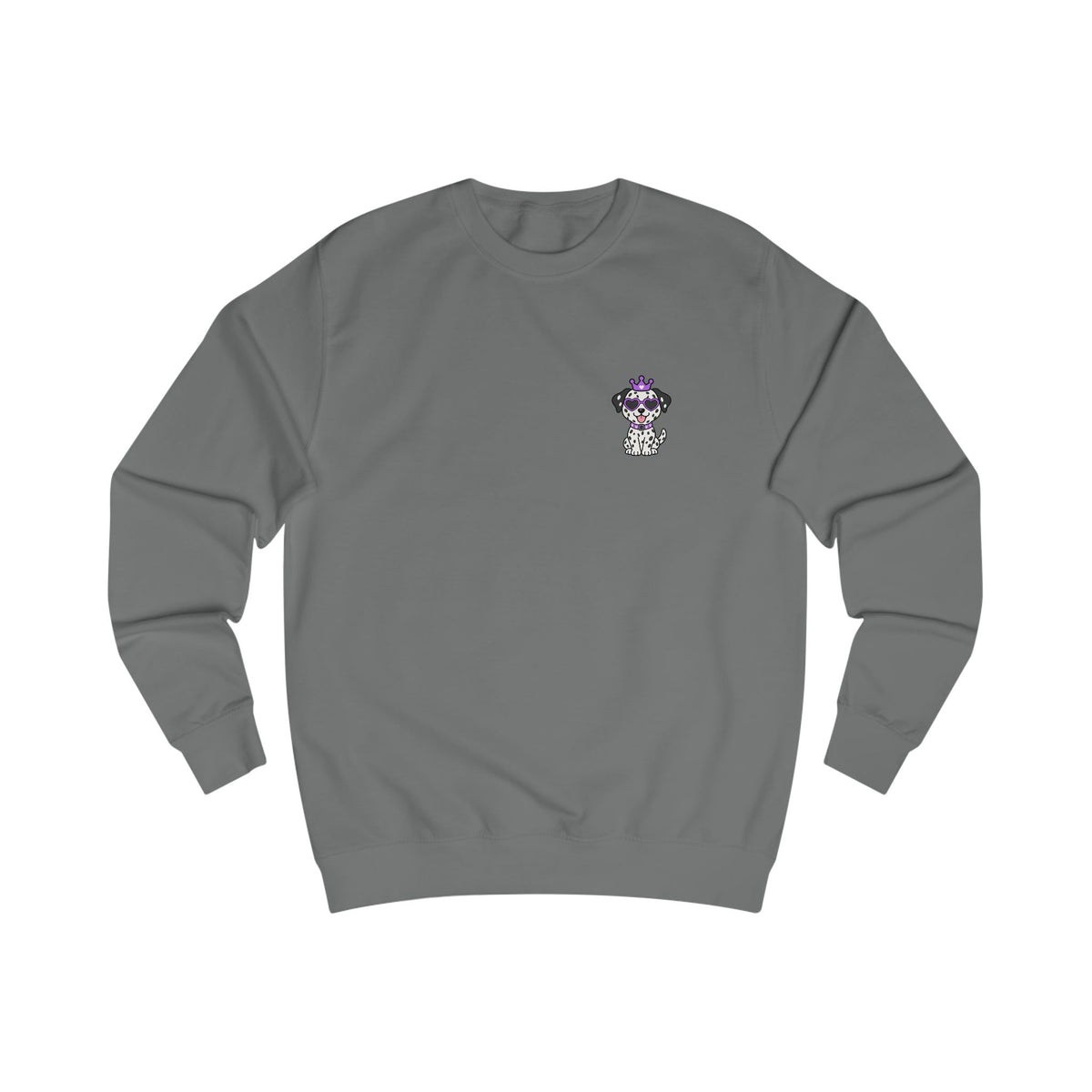 Personalisiertes Sweatshirt mit Haustier – Purple Queen