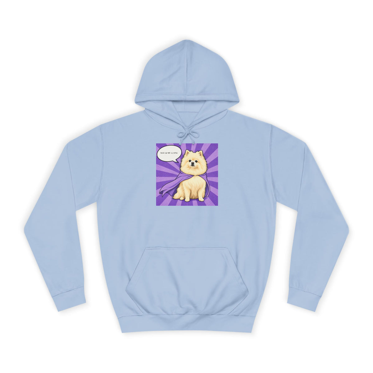Personalisierter Unisex Hoodie mit Haustier – Hero
