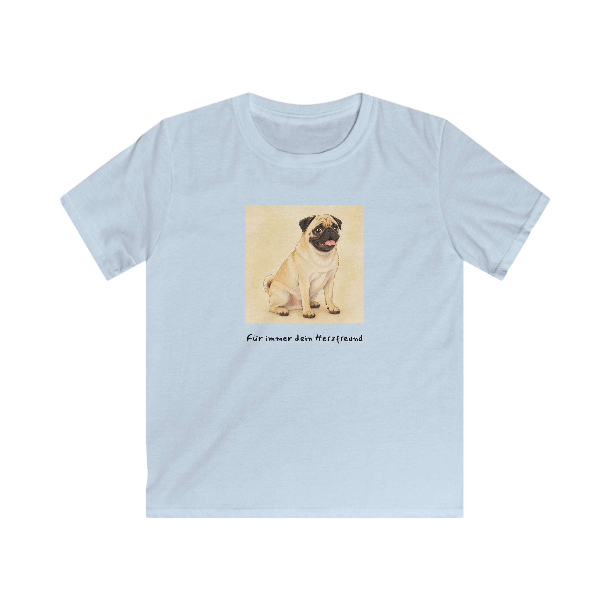 Personalisiertes Kinder T-Shirt mit Haustier – Manga