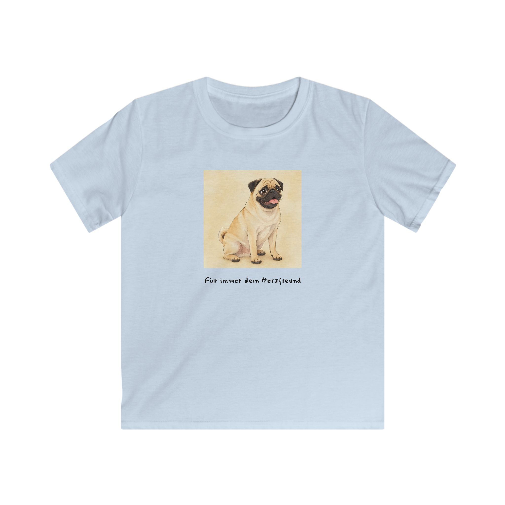 Personalisiertes Kinder T-Shirt mit Haustier – Manga
